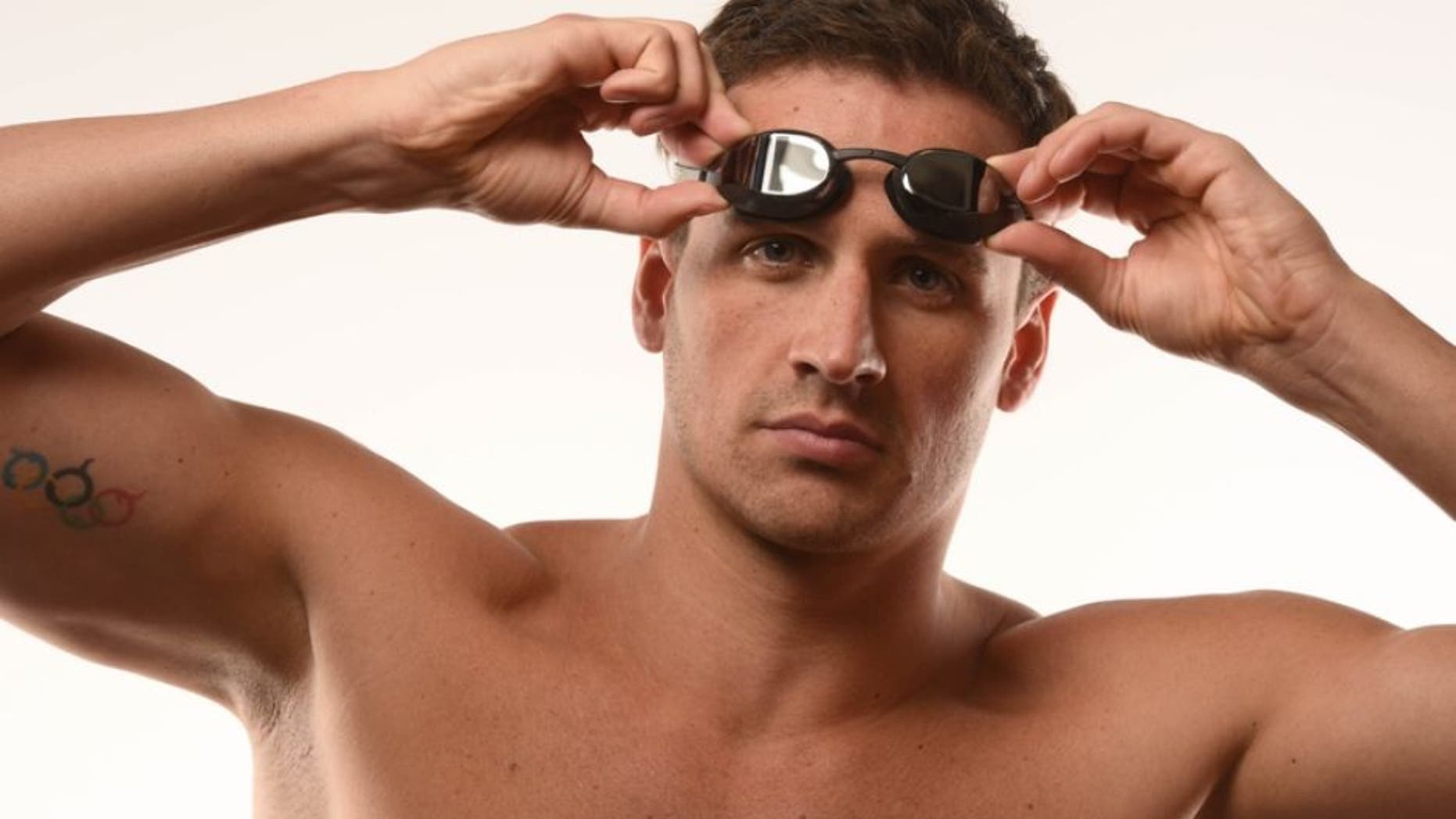 Mar 7, 2016; Los Angeles, USA; USA swimmer Ryan Lochte poses for a portrait during the 2016 Team USA Media Summit at the Beverly Hilton. Mandatory Credit: Robert Hanashiro-USA TODAY Sports