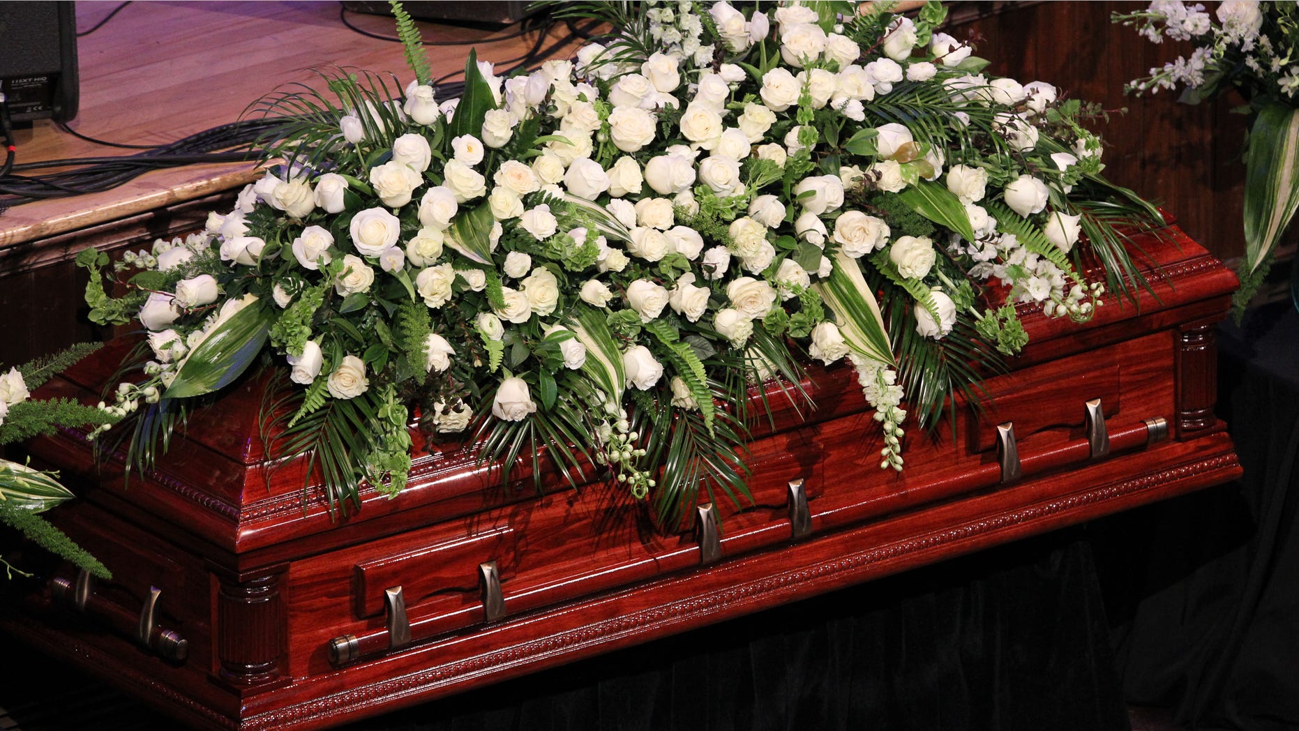 NASHVILLE, TN - JUNE 15: A general view of the atmosphere at the Funeral of Jim Ed Brown at the Ryman Auditorium on June 15, 2015 in Nashville, Tennessee. Brown died Thursday, June 11th at Williamson Medical Center in Franklin, TN after battling cancer. (Photo by Terry Wyatt/Getty Images)