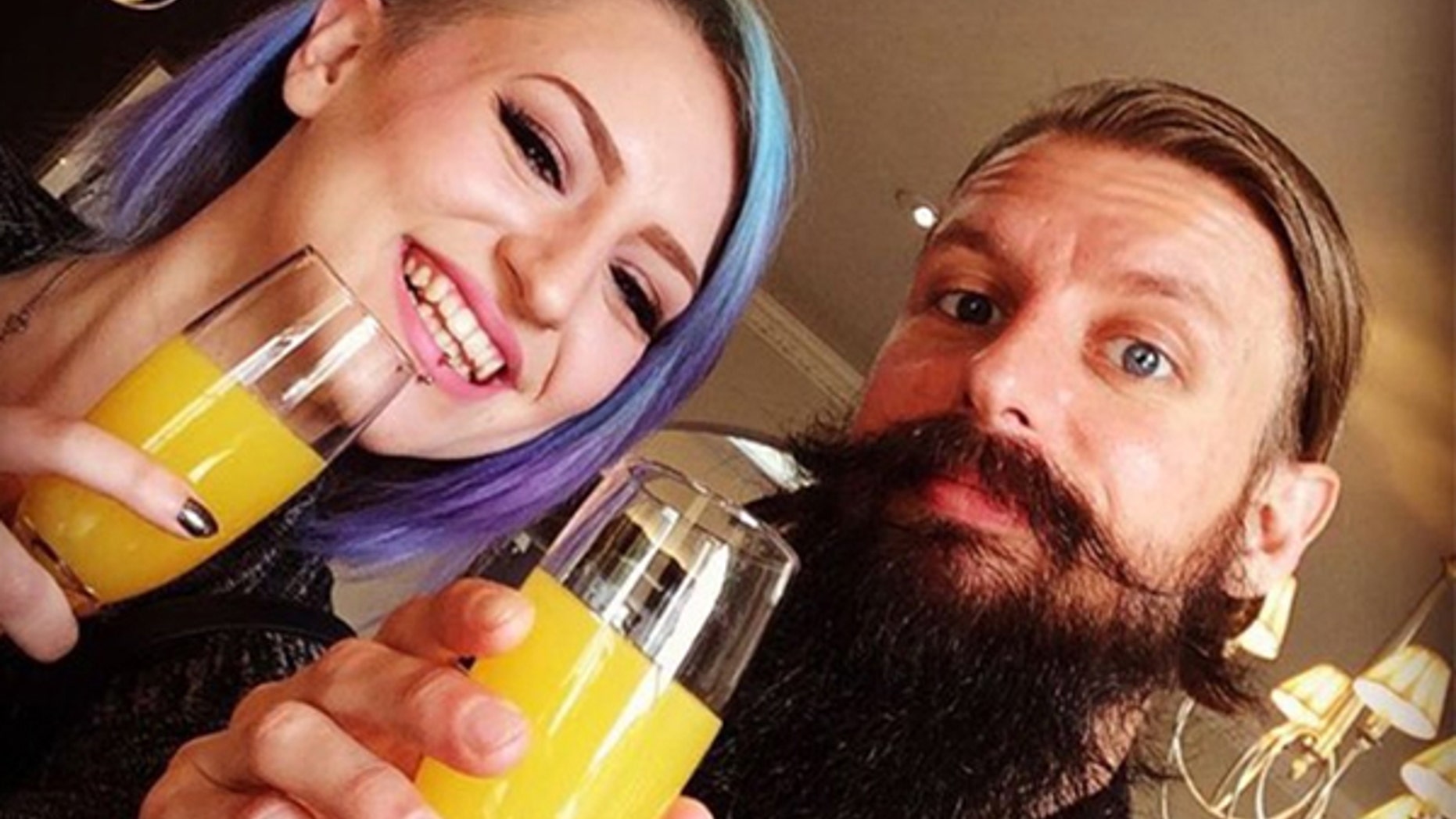 The father-daughter duo from Brighton, England have gone viral on Twitter with their honest message.