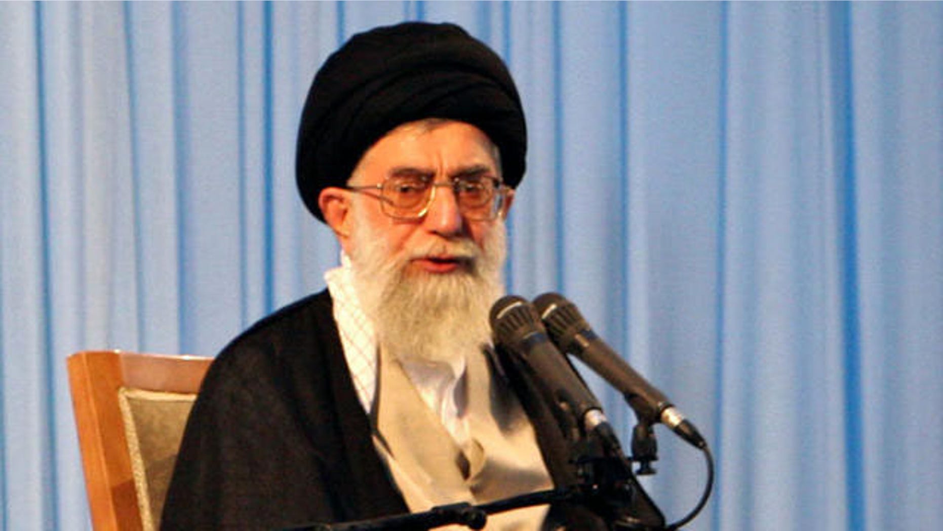 Iran's supreme leader, Ayatollah Ali Khamenei. (AP Photo)