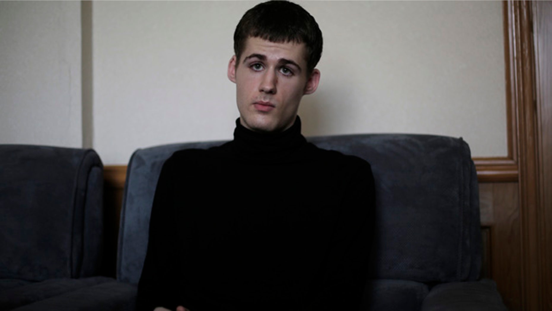 FILE - In this Sept. 1, 2014 file photo, Mathew Miller, an American detained in North Korea speaks to the Associated Press, in Pyongyang, North Korea. Miller will be tried next Sunday, Sept. 14, North Korean state media said, less than a week after the detainee made a rare foreign media appearance to plead for help.(AP Photo/Wong Maye-E, File)