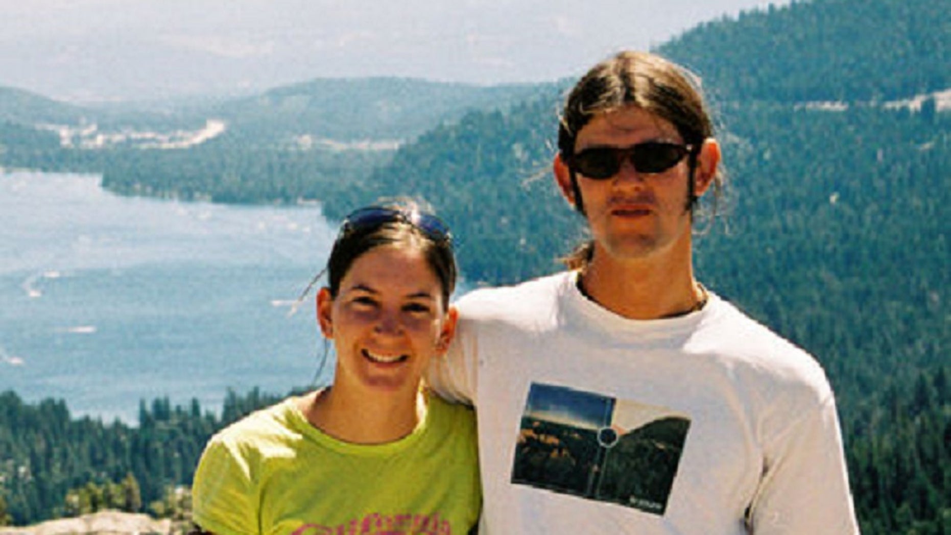 Lindsay Cutshall, left, and Jason Allen, right, were found dead on a secluded beach in Jenner, California on August, 18, 2004.