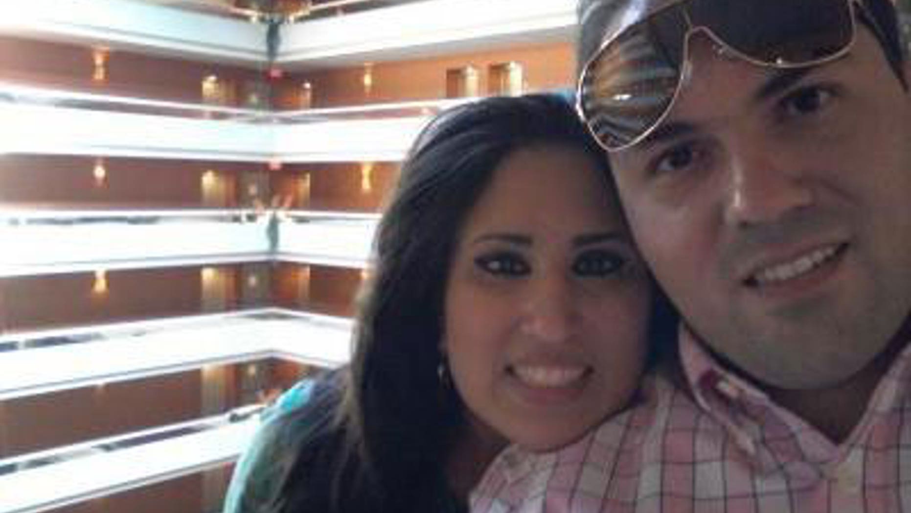 Nagameh Adedini, seen here with her husband in undated photo, is hoping to make her case to the president.