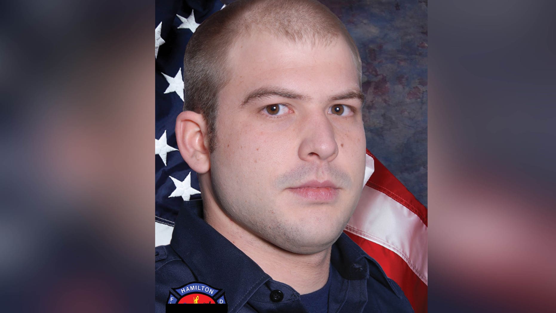 Patrick Wolterman died battling a blaze on Monday.