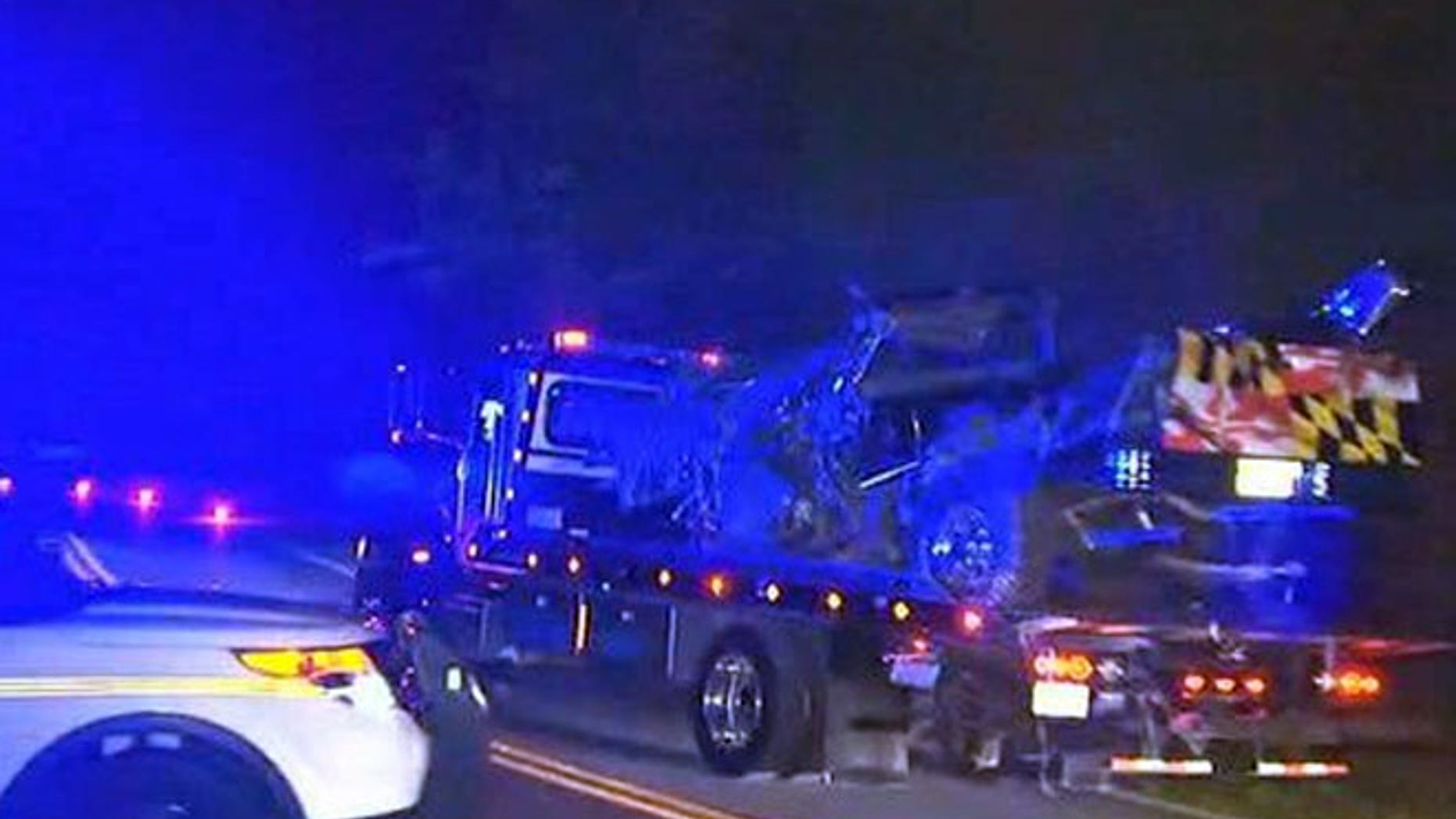 Three Maryland high school students died Tuesday night in a car crash.