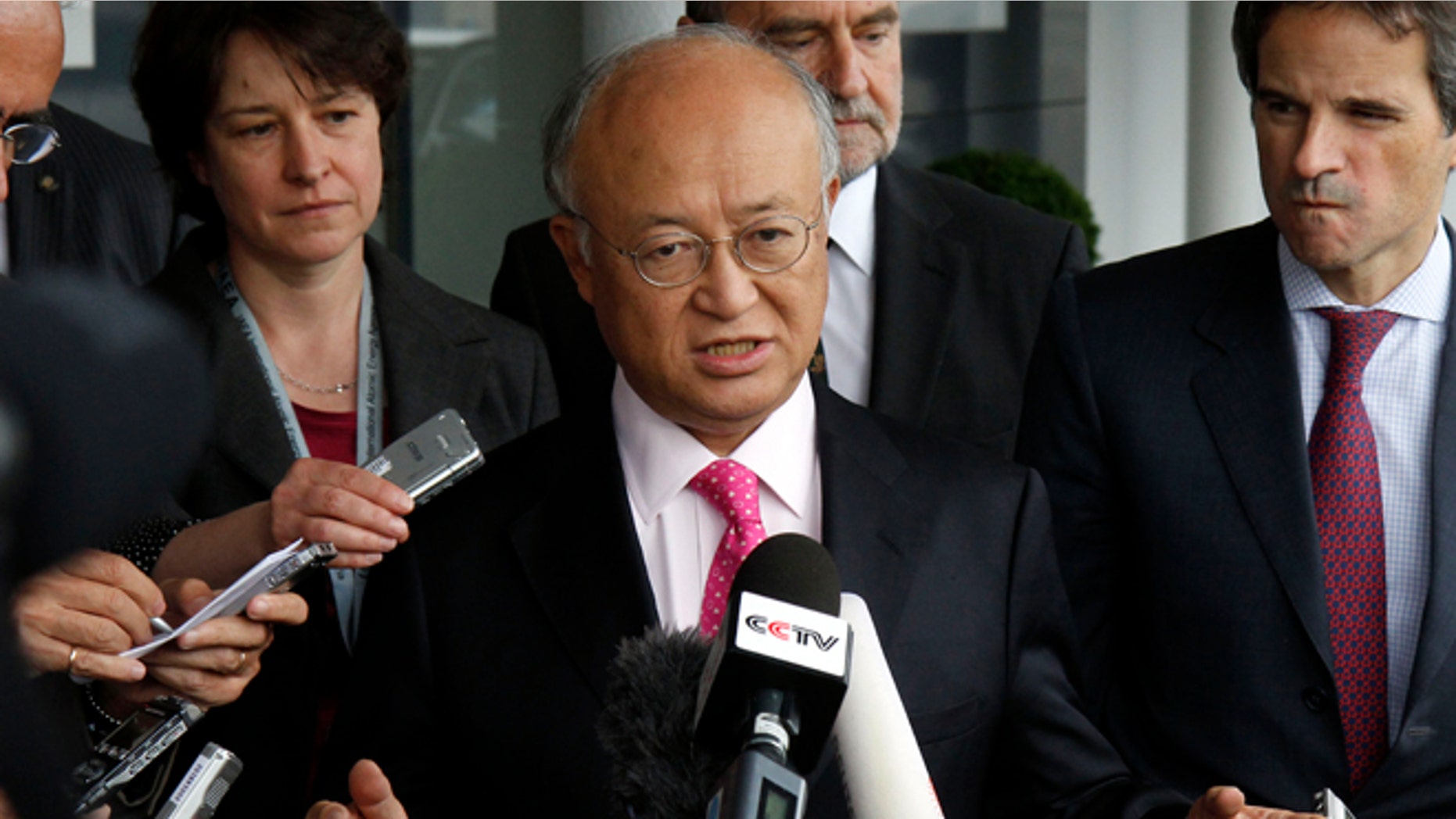 Director General of the International Atomic Energy Agency Yukiya Amano says Iran is still pursuing nuclear weapons.
