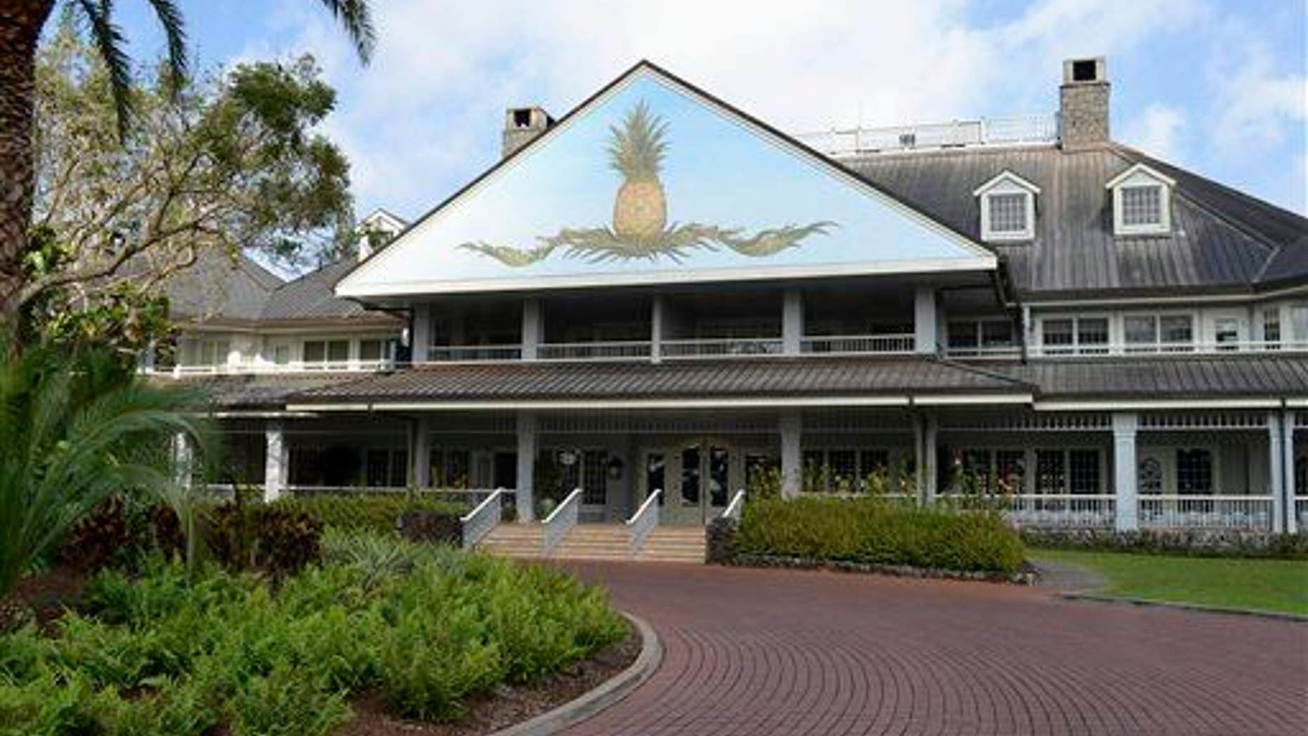 The Lodge at Koele in Lanai City, Hawaii, Jan 2015.