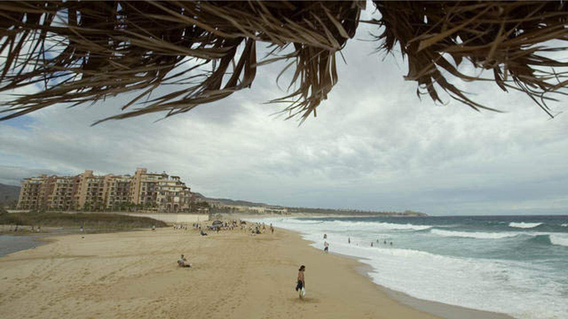 A view of the beach at Cabo San Lucas, Mexico (AP Photo)