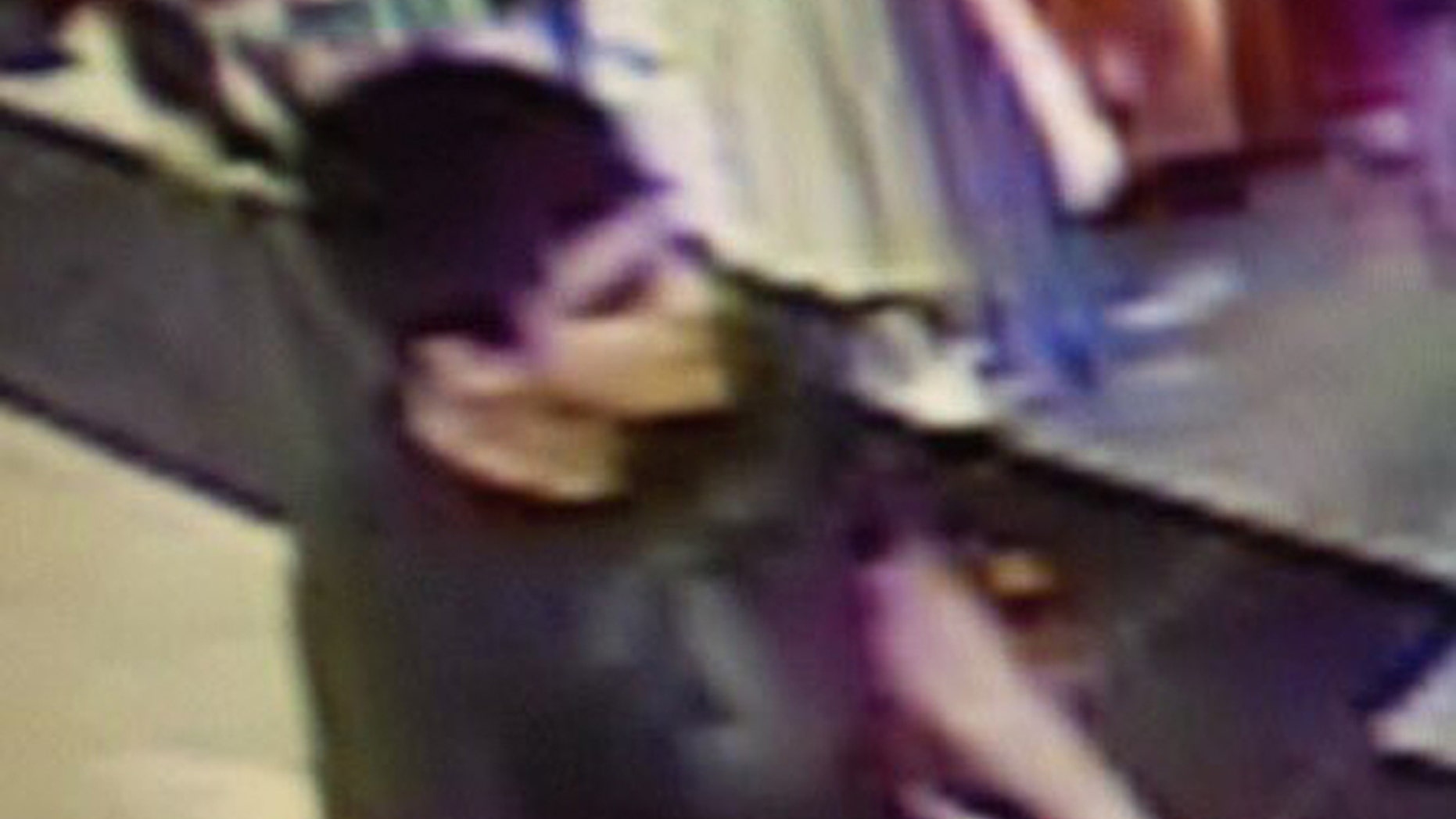 This video image provided by Skagit County Department of Emergency Management shows a suspect wanted by the authorities regarding a shooting at the Cascade Mall in Burlington, Wash., Friday, Sept. 23, 2016. Authorities in Washington State say several people have been killed during a shooting at a mall north of Seattle and that at least one suspect remains at large. (Skagit County Department of Emergency Management via AP)