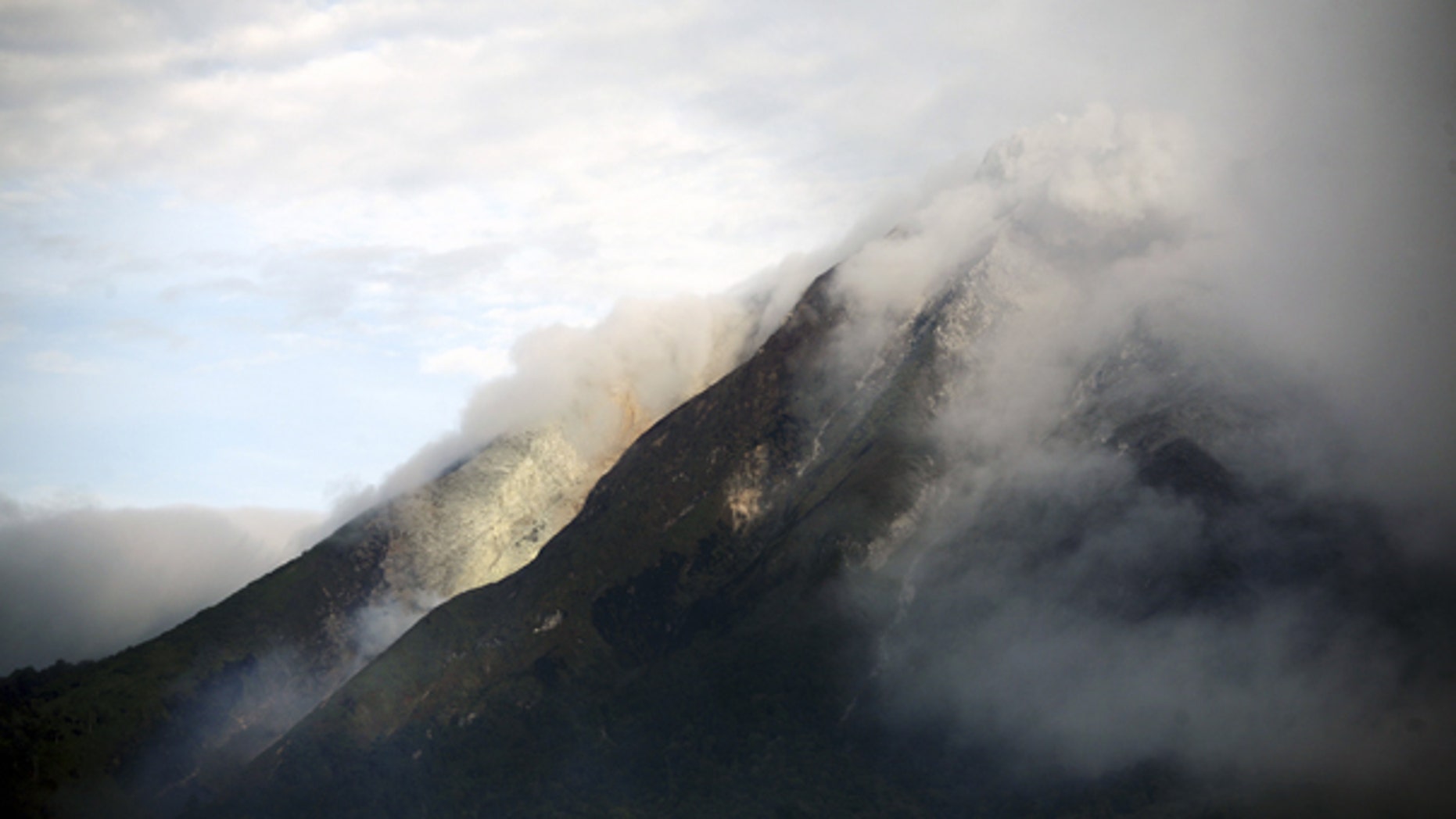 Aug. 29: Mount Sinabung emits volcanic smoke in Karo, North Sumatra, Indonesia, in its first eruption since the year 1600.