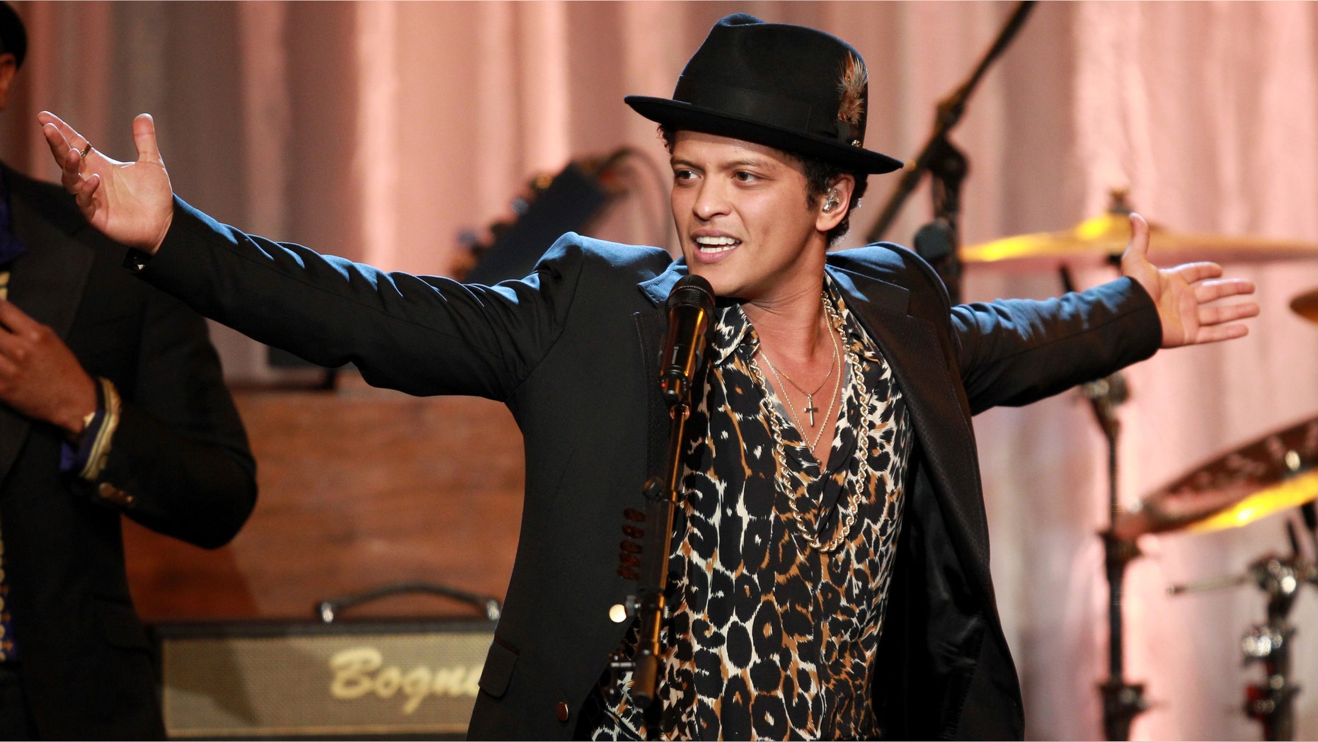 Singer Bruno Mars.