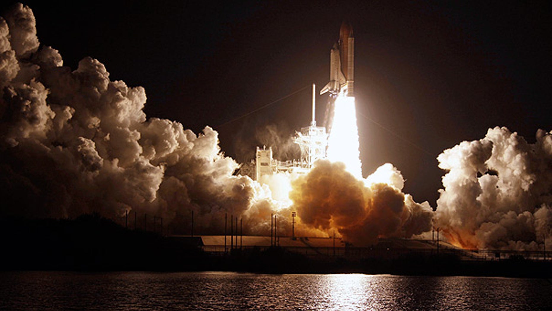 Feb. 8, 2010: Space Shuttle Endeavour lifts-off from the Kennedy Space Center at Cape Canaveral, Fla.