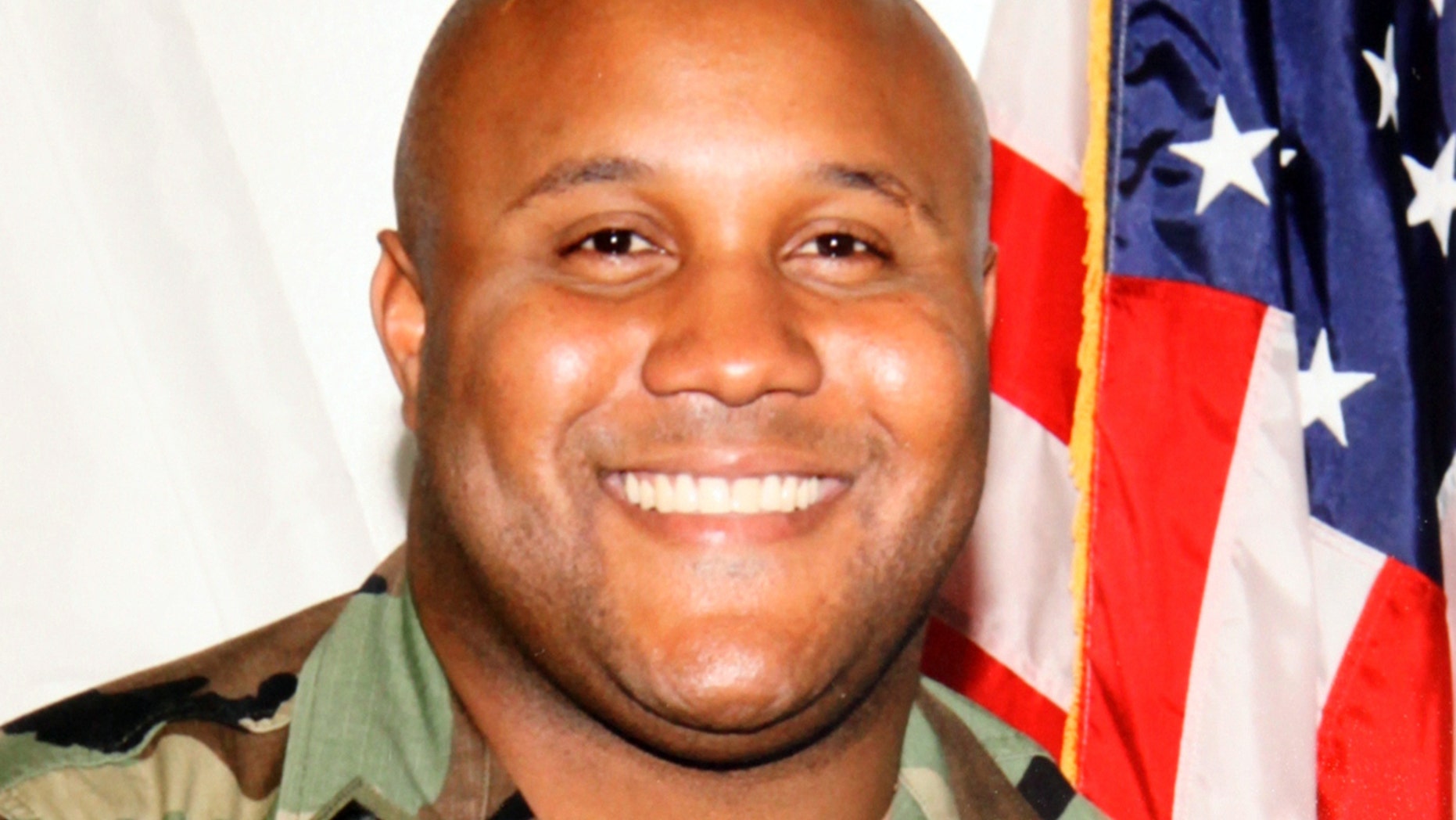 This undated photo released by the Los Angeles Police Department shows suspect Christopher Dorner, a former Los Angeles officer who killed himself on Feb. 12 after killing four people, including three police officers -- nearly 10 percent of all law enforcement officers killed by gunfire last year. (AP/Los Angeles Police Department)