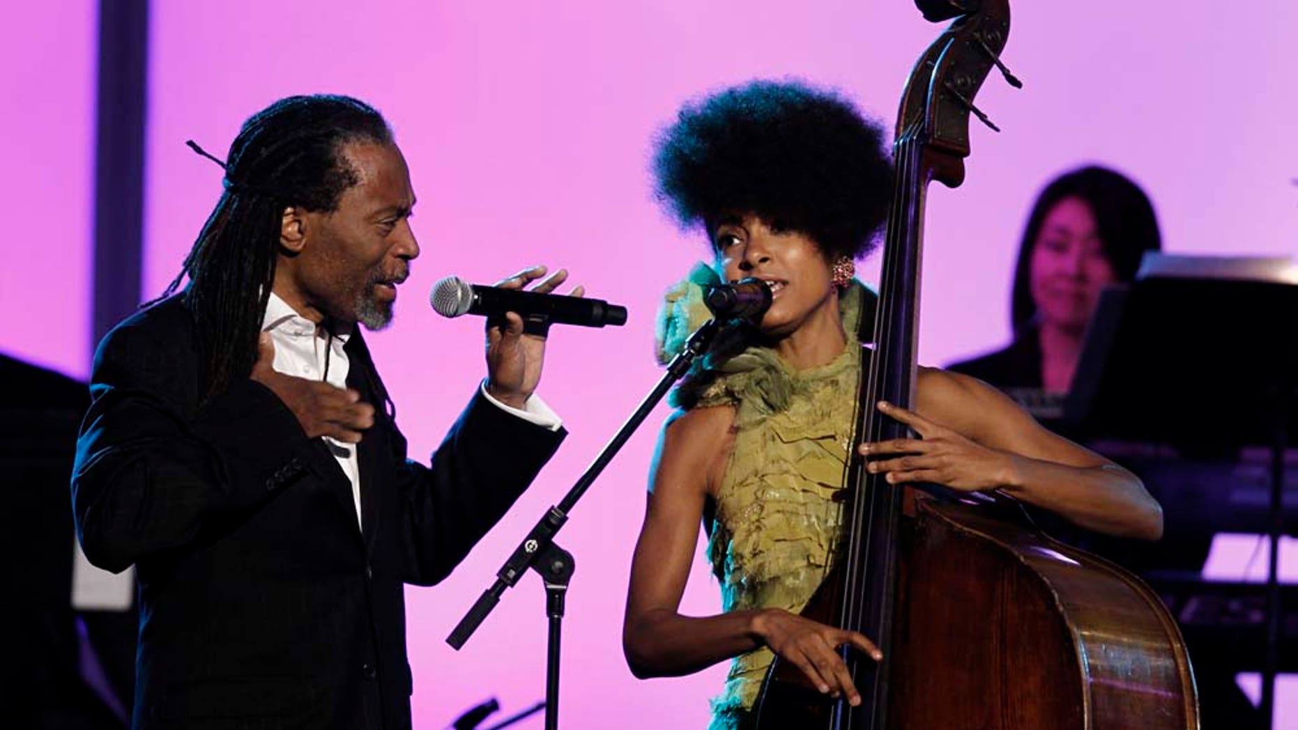 Feb. 13, 2011: Esperanza Spalding at the annual Grammy presentation.