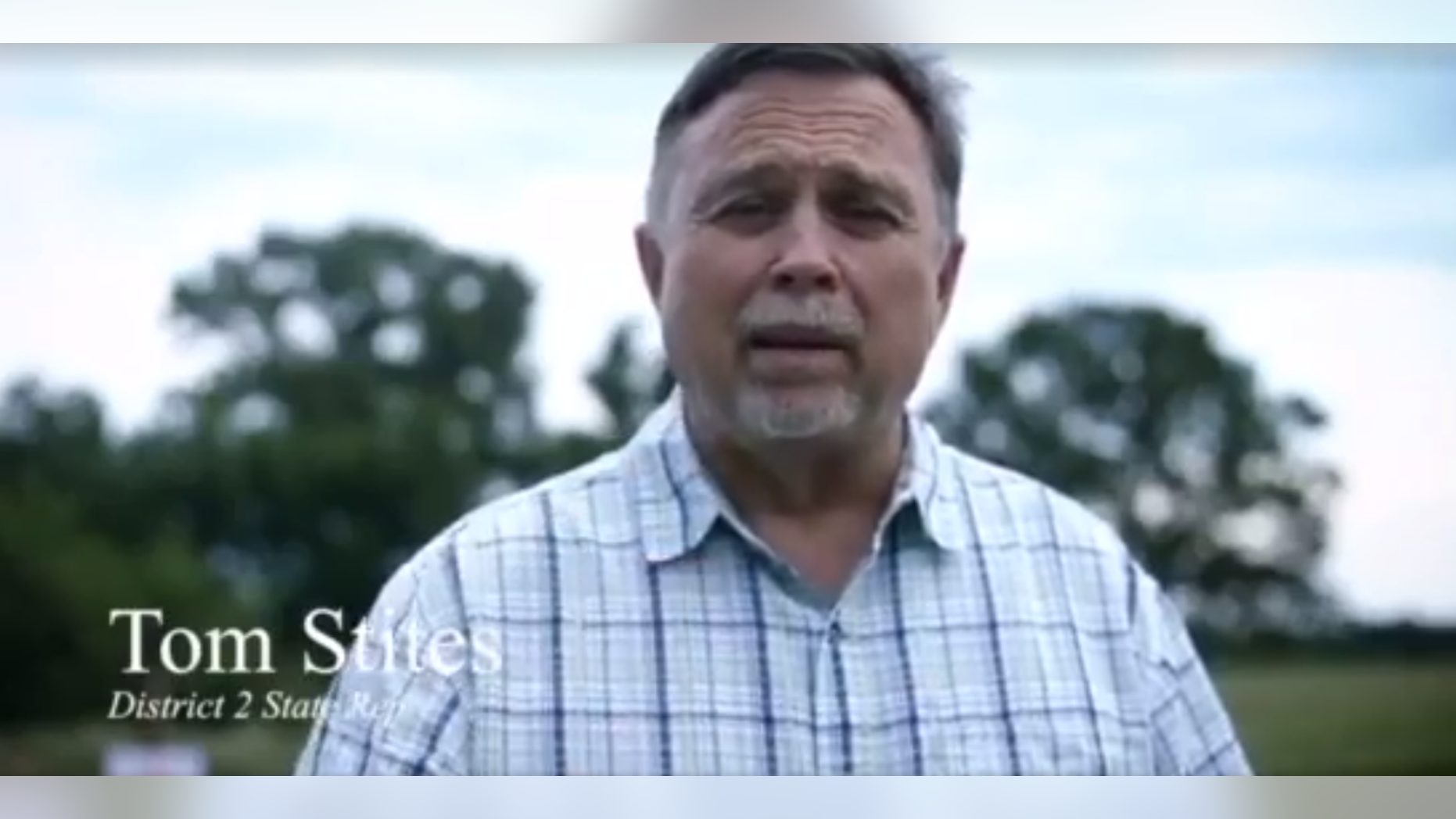 Tom Stites, a Democratic candidate for Oklahoma's House District 2, has released a video challenging his GOP rival to a shooting contest.