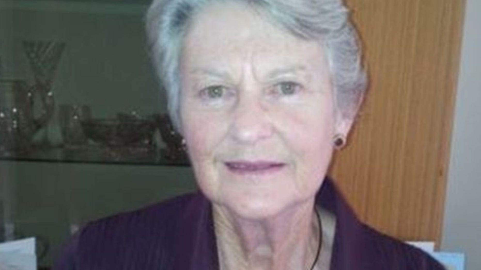 FILE: Anne Cameron's clothes and walking stick were found near a creek bank about a mile from her nursing home.