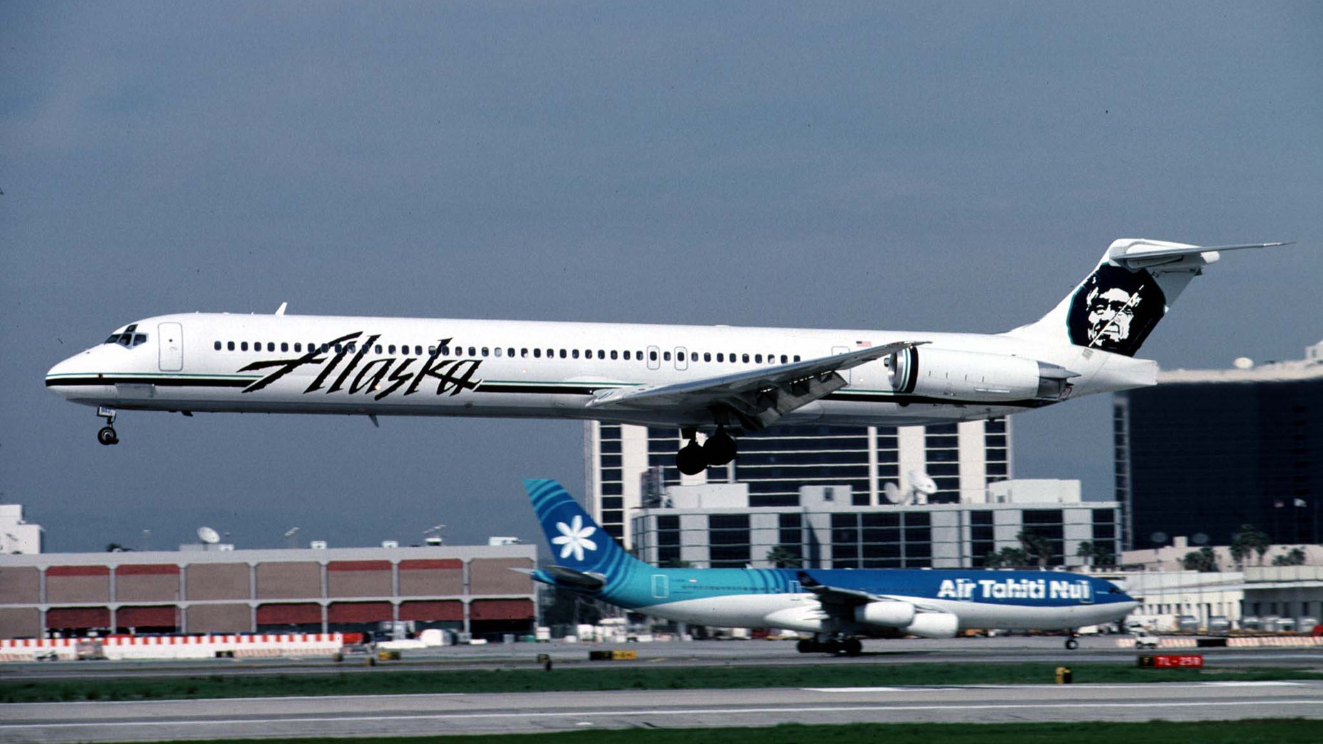 Alaska Airlines completed a historic cross-country trip Monday.