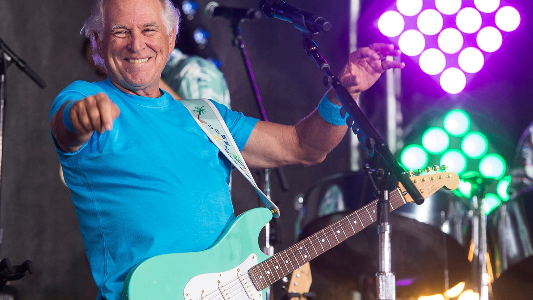 In this July 29, 2016, file photo, Jimmy Buffett performs on NBC's "Today" show in New York.