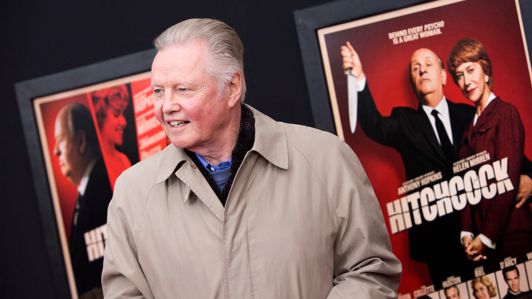Actor Jon Voight attends the film premiere of "Hitchcock" in New York November 18, 2012.