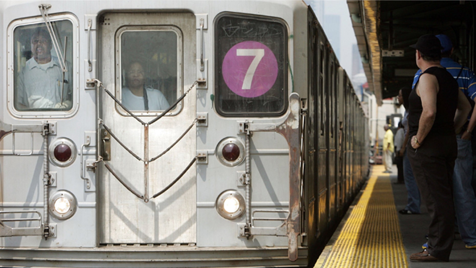NEW YORK - JUNE 19: A commuter waits to ride the 7 subway train June 19, 2006 in New York City. U.S. officials reportedly learned in 2003 that al-Qaida operatives planned to release deadly gas into the city's subway stystem and then called off the attack.. (Photo by Mario Tama/Getty Images)