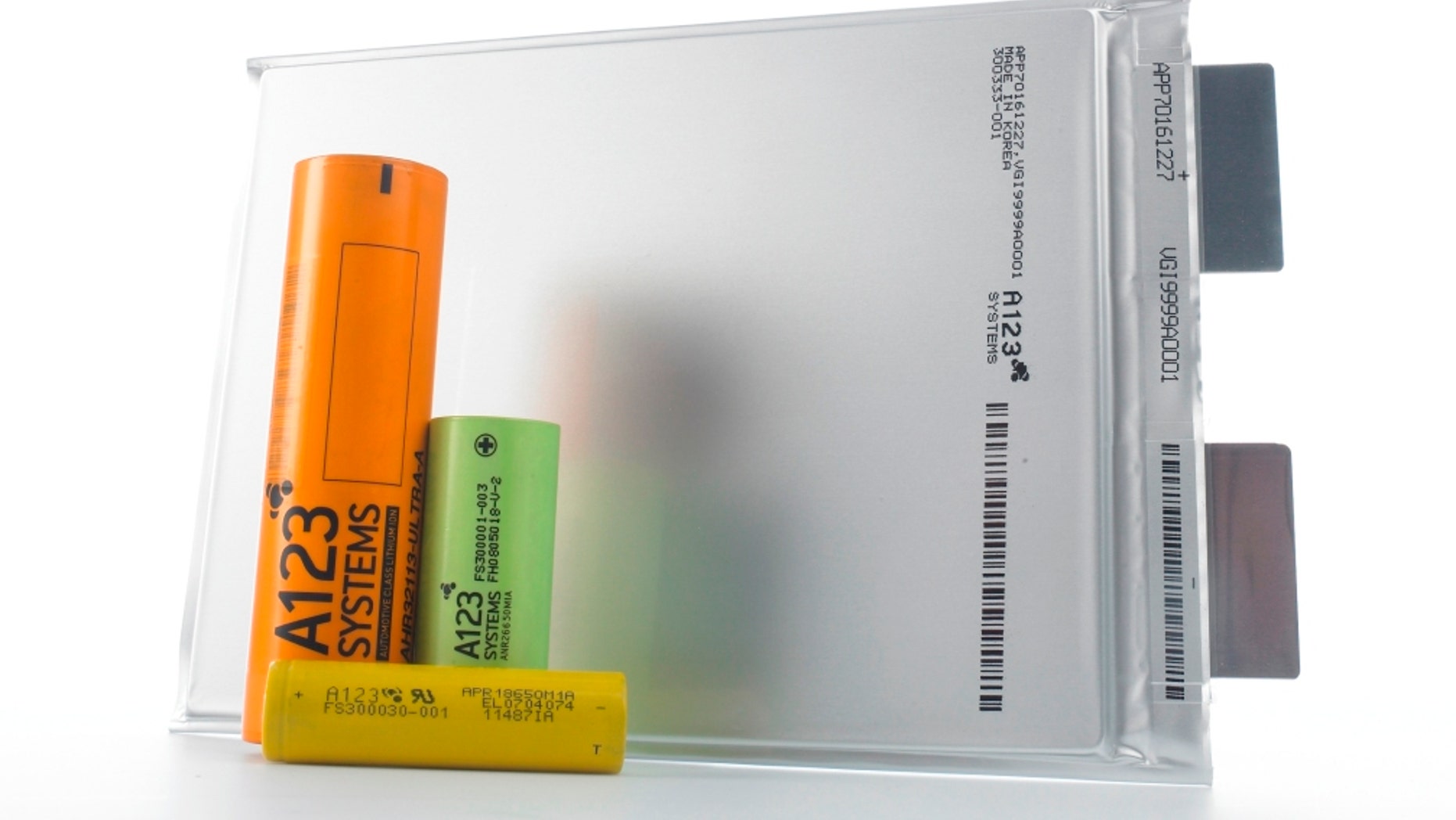 A123 reveals next-generation electric car battery
