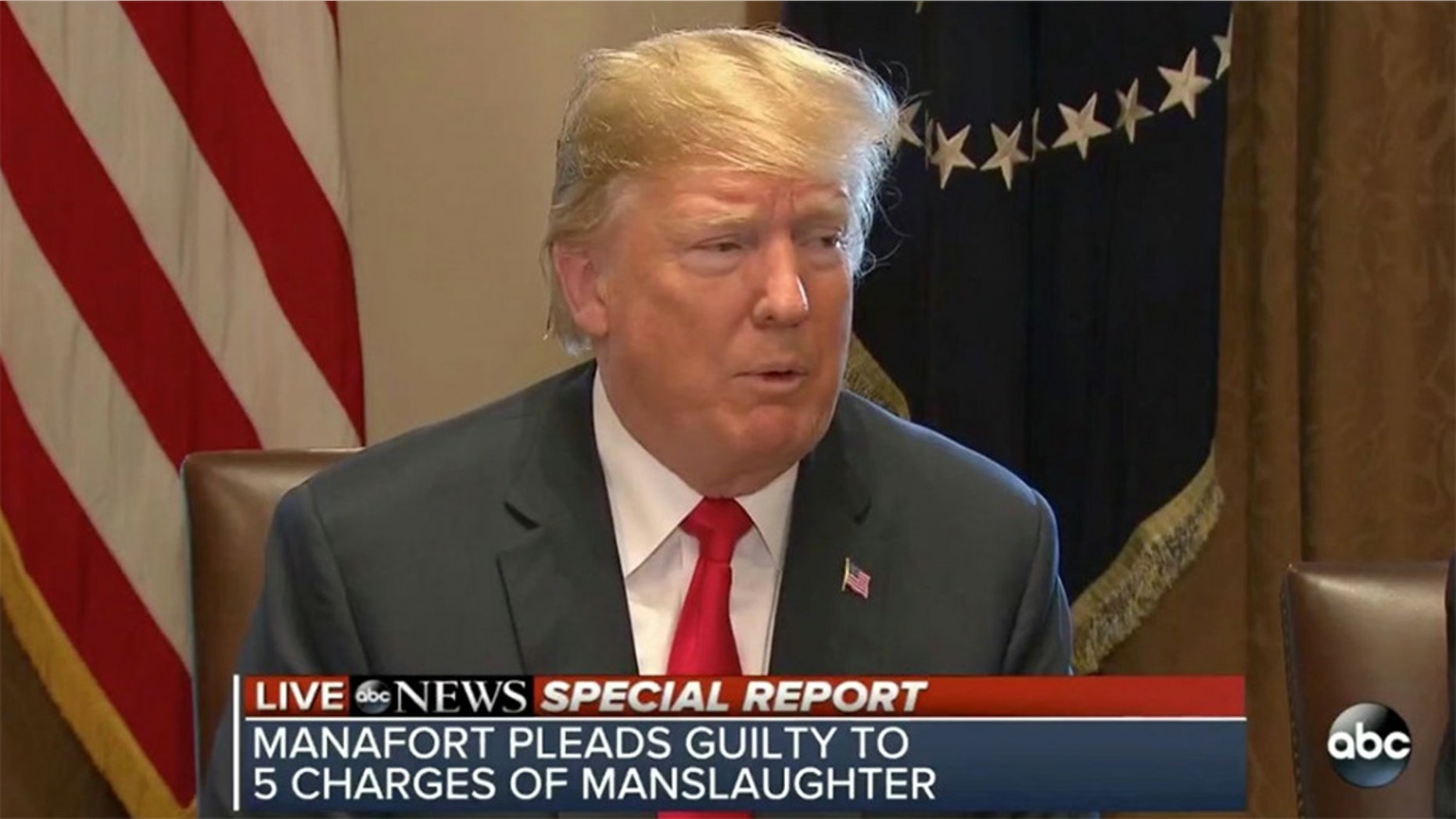 Ex- Trump campaign manager Paul Manafort is not accused of manslaughter despite what ABC News tells viewers.