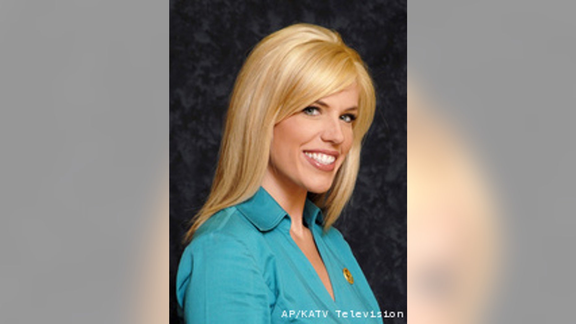 In this June 26, 2008 file photo released by KATV Television, of news anchor Anne Pressly in Little Rock, Ark.
