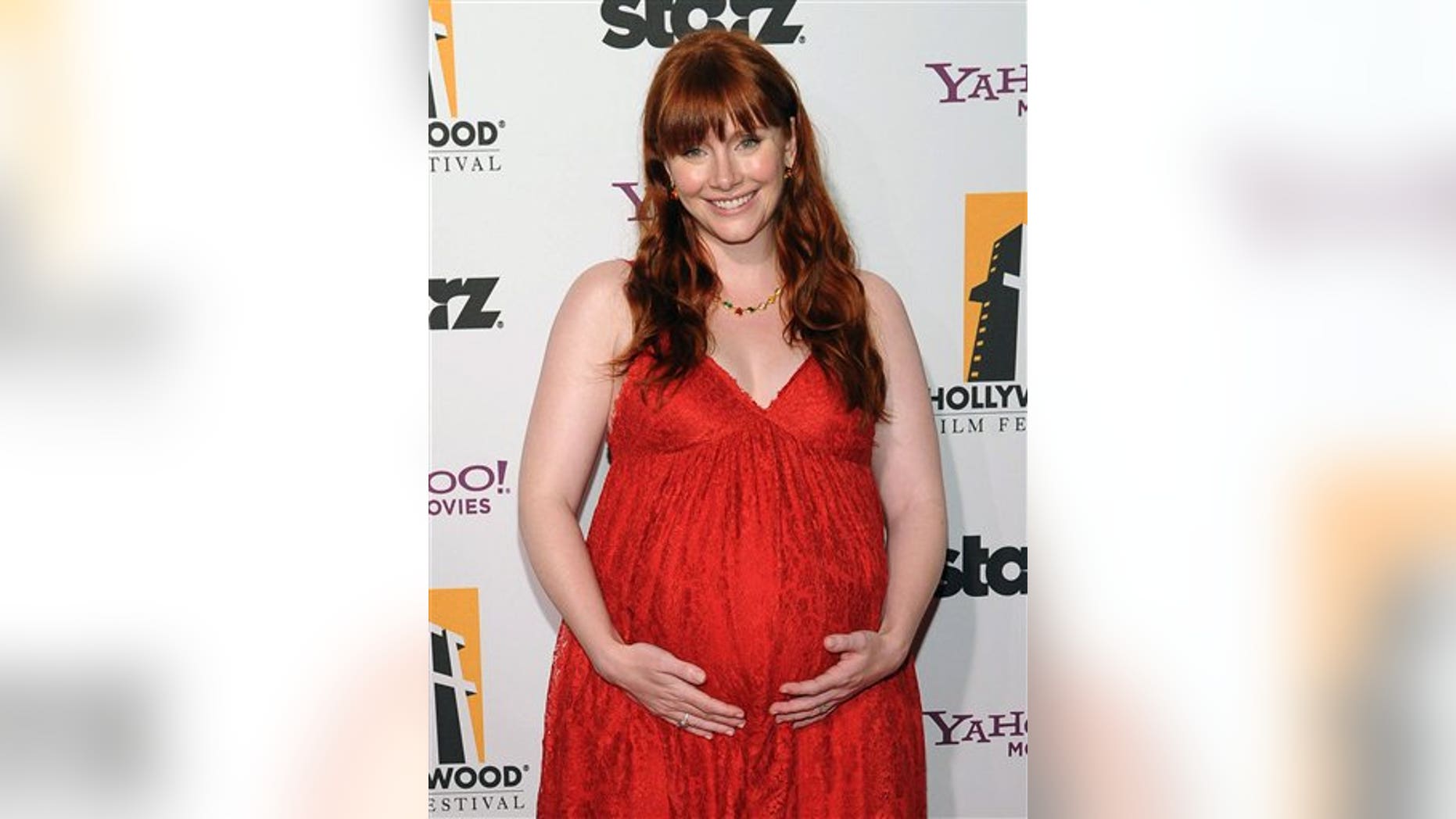 Bryce Dallas Howard arrives at the 15th Annual Hollywood Film Awards Gala on Monday, Oct. 24, 2011 in Beverly Hills, Calif. (AP Photo/Kristian Dowling)
