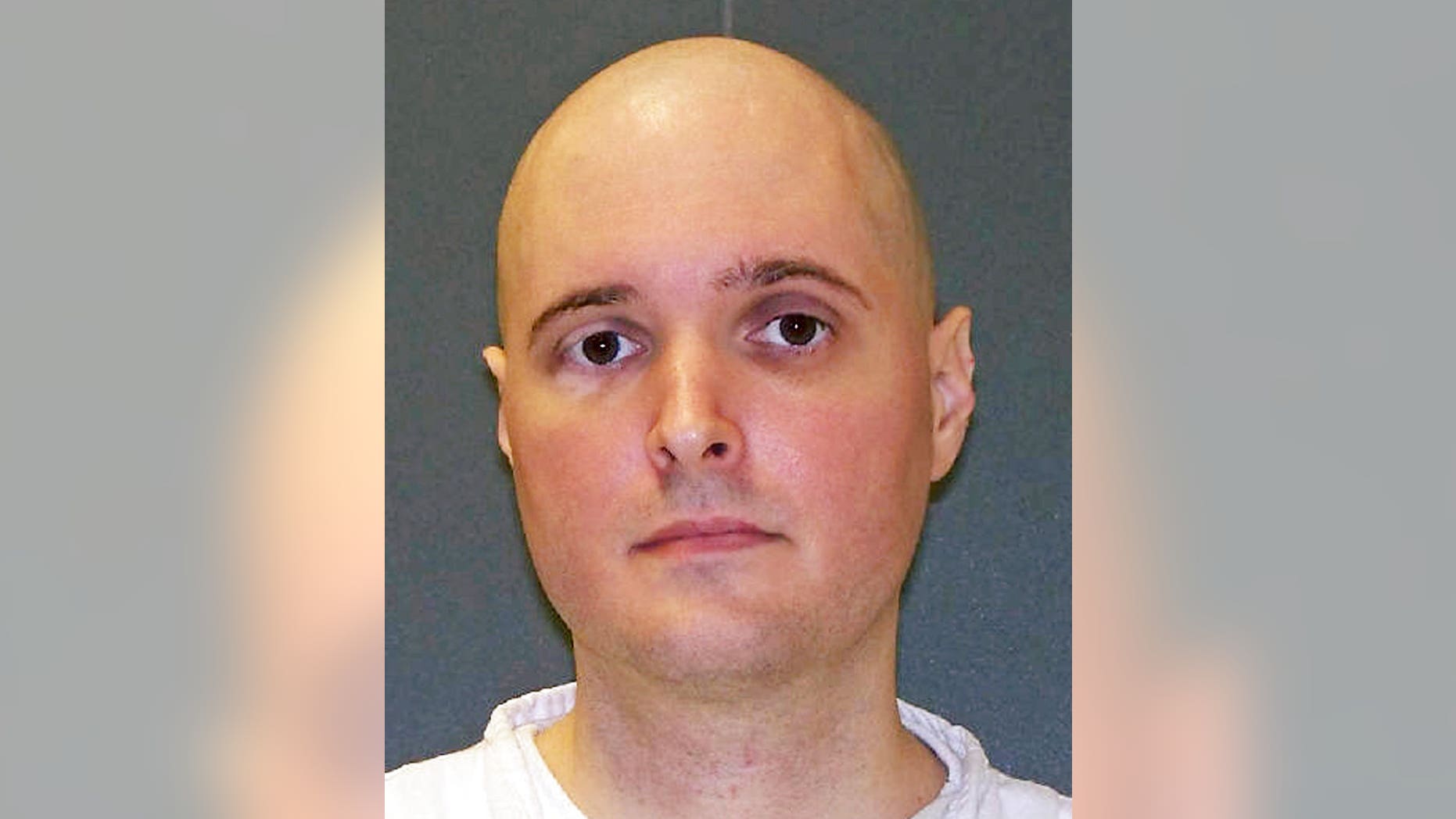This undated file photo provided by the Texas Department of Criminal Justice shows death row inmate Thomas Whitaker.