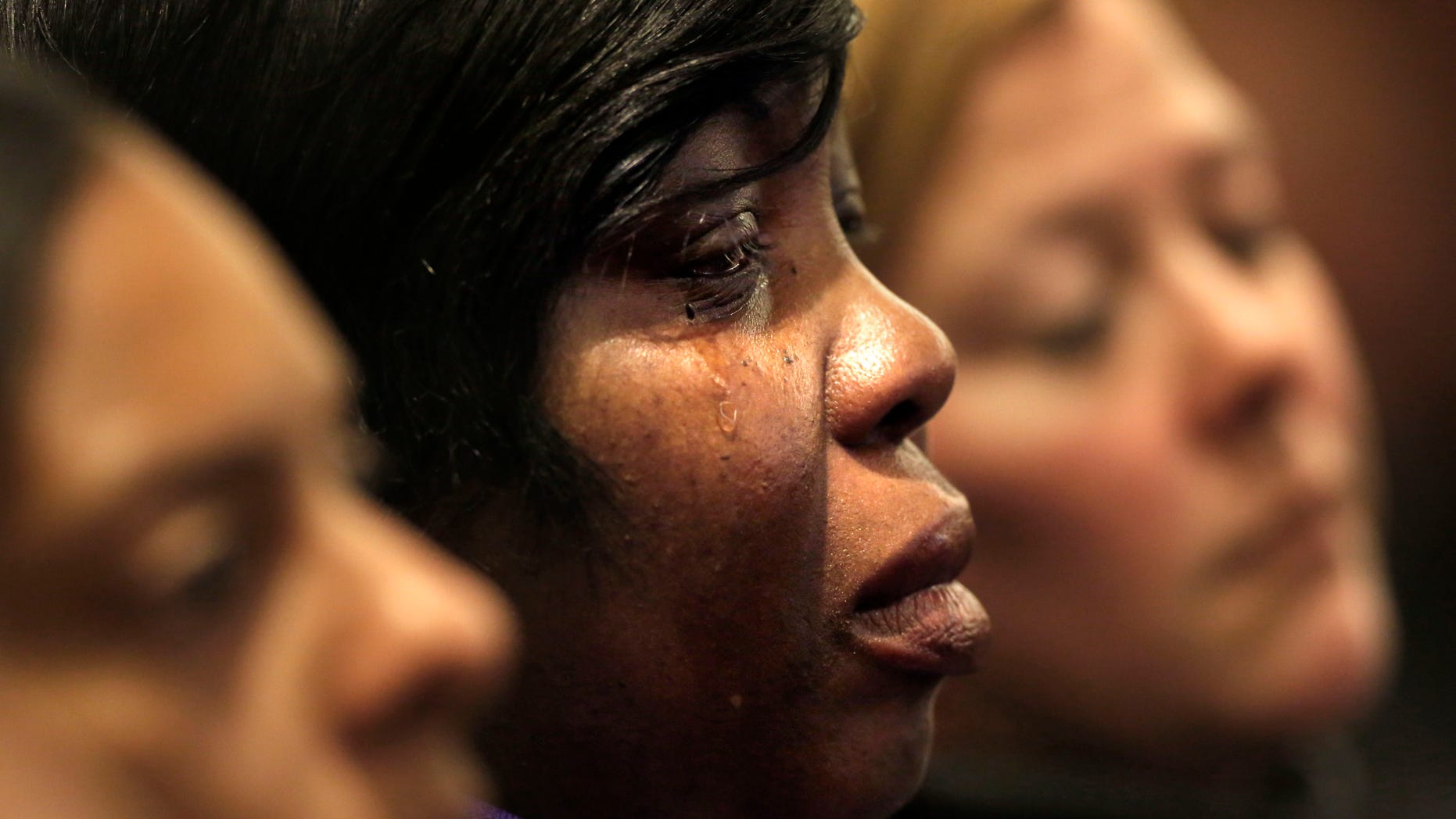 Ursula Ward, mother of victim Odin Lloyd, during the murder trial Thursday, Jan. 29, 2015, in Fall River, Mass.