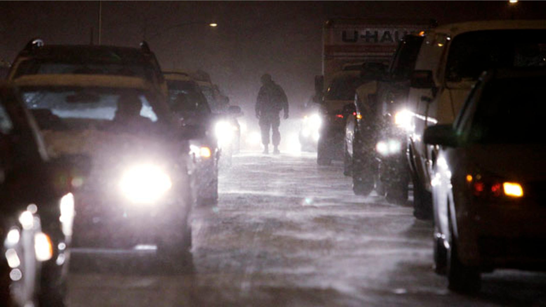 Nov. 22: Drivers were stuck for hours throughout the Puget Sound region, as Washington state was hit by its first significant snowfall of the season.