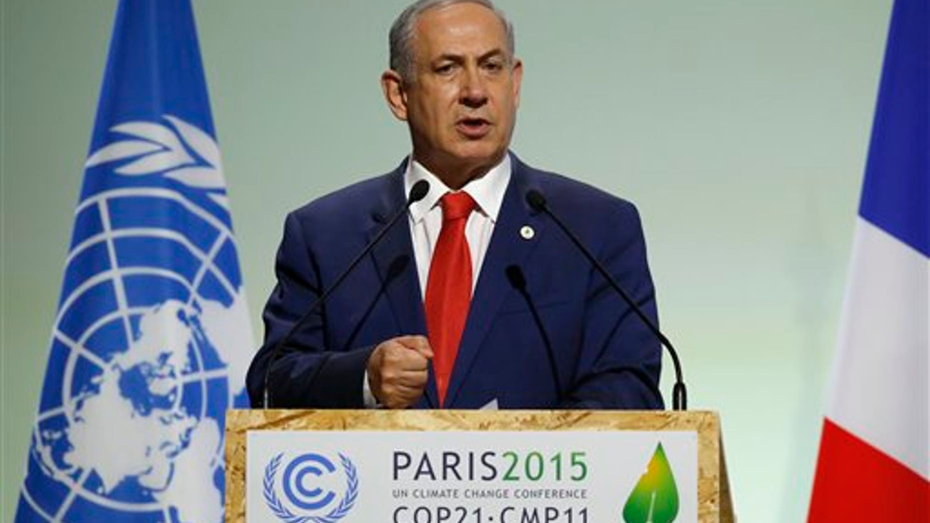 Israel Prime Minister Benjamin Netanyahu in November.