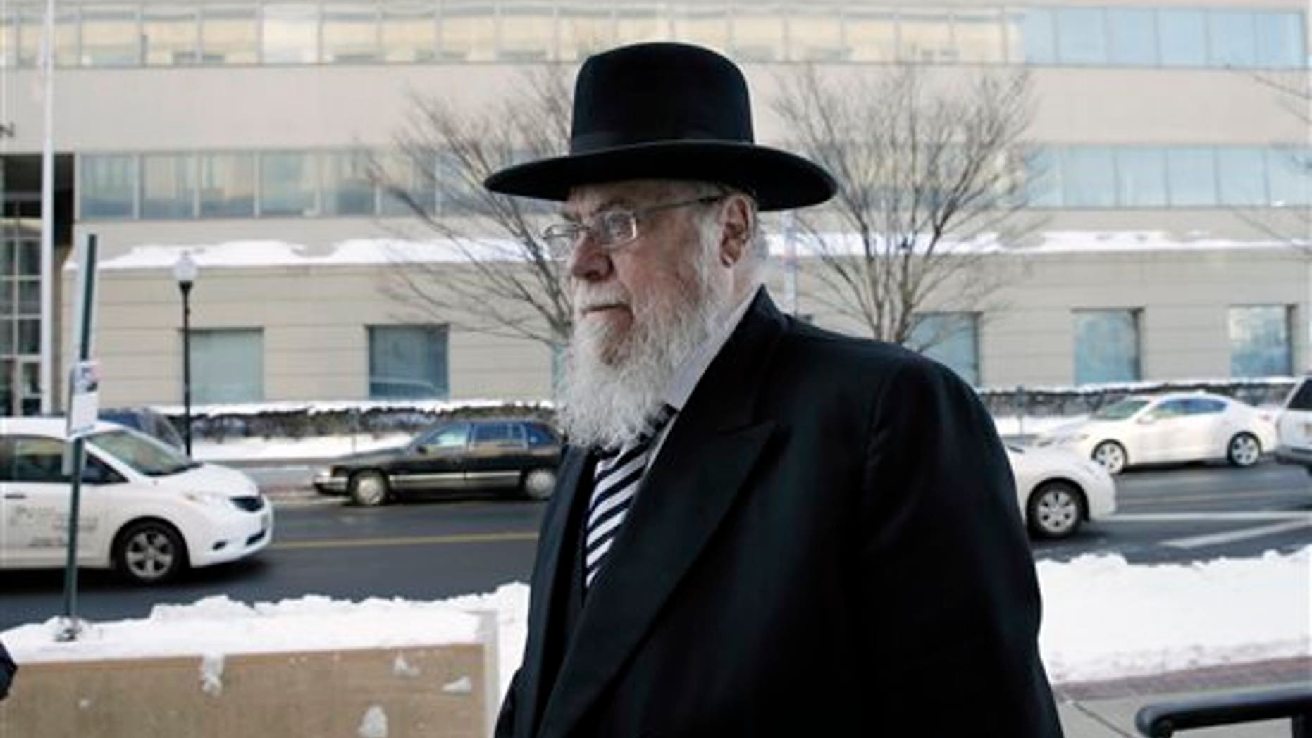 Rabbi Mendel Epstein in February.