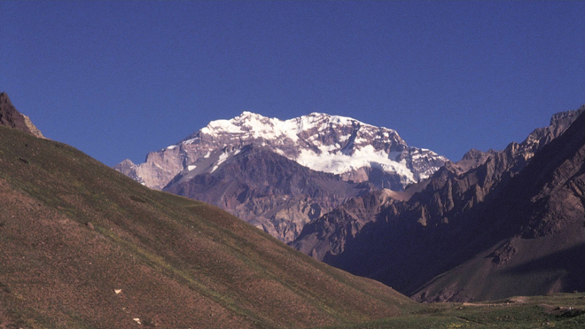 Lake in the Aconcagua mount (Photo by Rafa Samano/Cover/Getty Images)