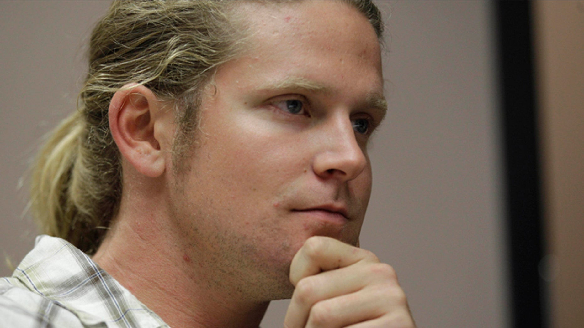 Sept. 4, 2012: James Ian Tyson, of Charlotte, speaks to an Associated Press reporter in Charlotte, N.C.
