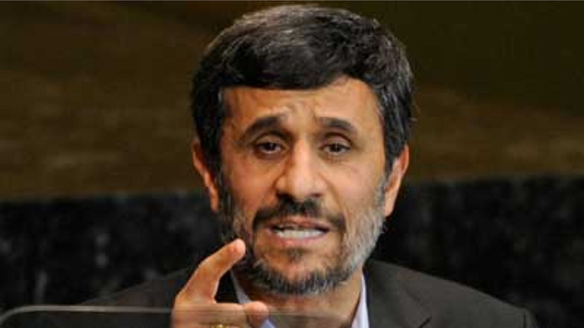 File: Iranian President Mahmoud Ahmadinejad speaks at the United Nations (AP).