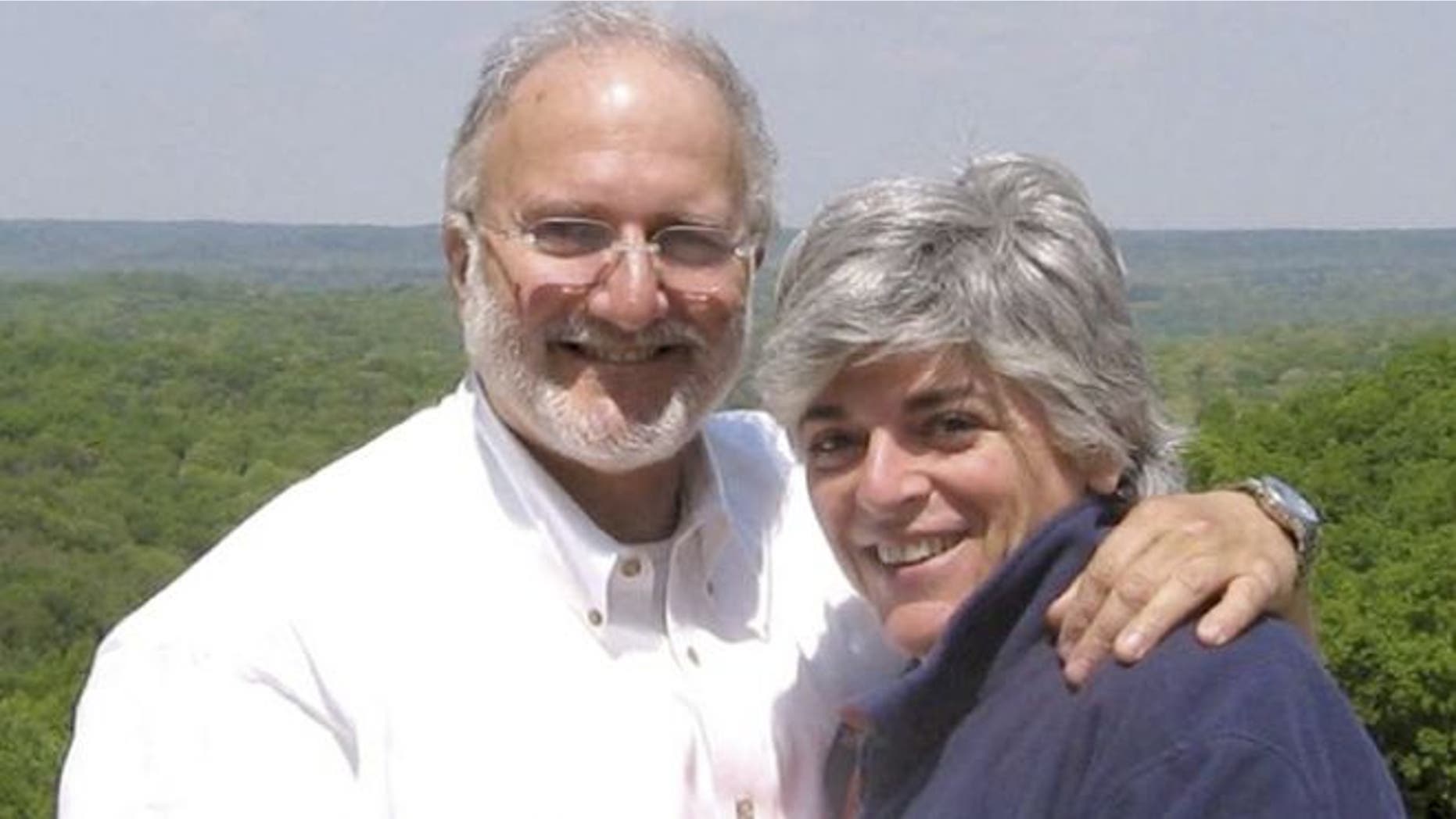 Handout photo provided by the Gross family shows Alan and his wife Judy Gross.