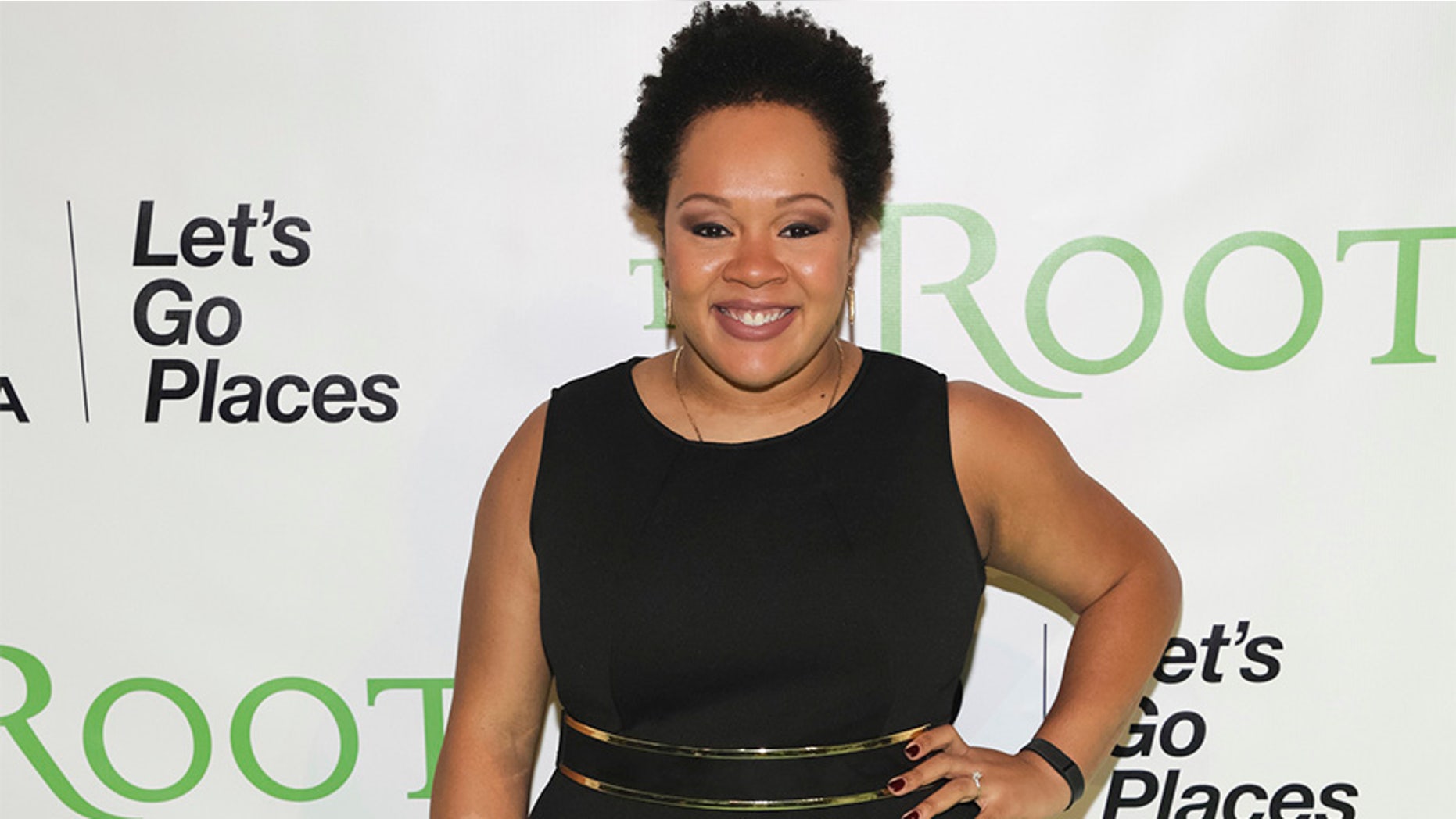 New York Times reporter Yamiche Alcindor attends the Root 100 Gala, honoring influential African-Americans, in New York City, Nov. 9, 2017.