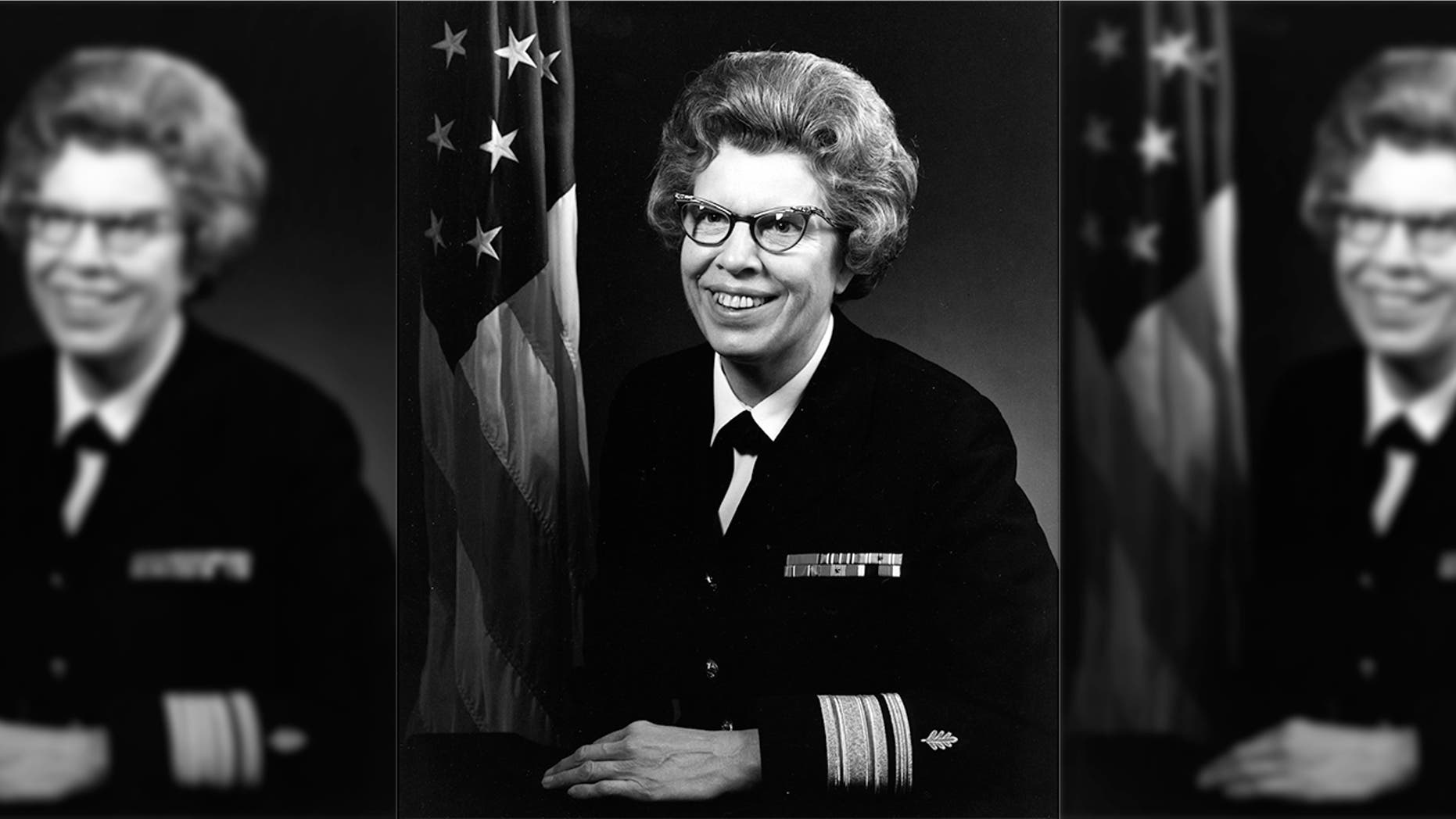 Rear Adm. Alene Duerk became the first woman to attain flag rank in the U.S. Navy on June 1, 1972.
