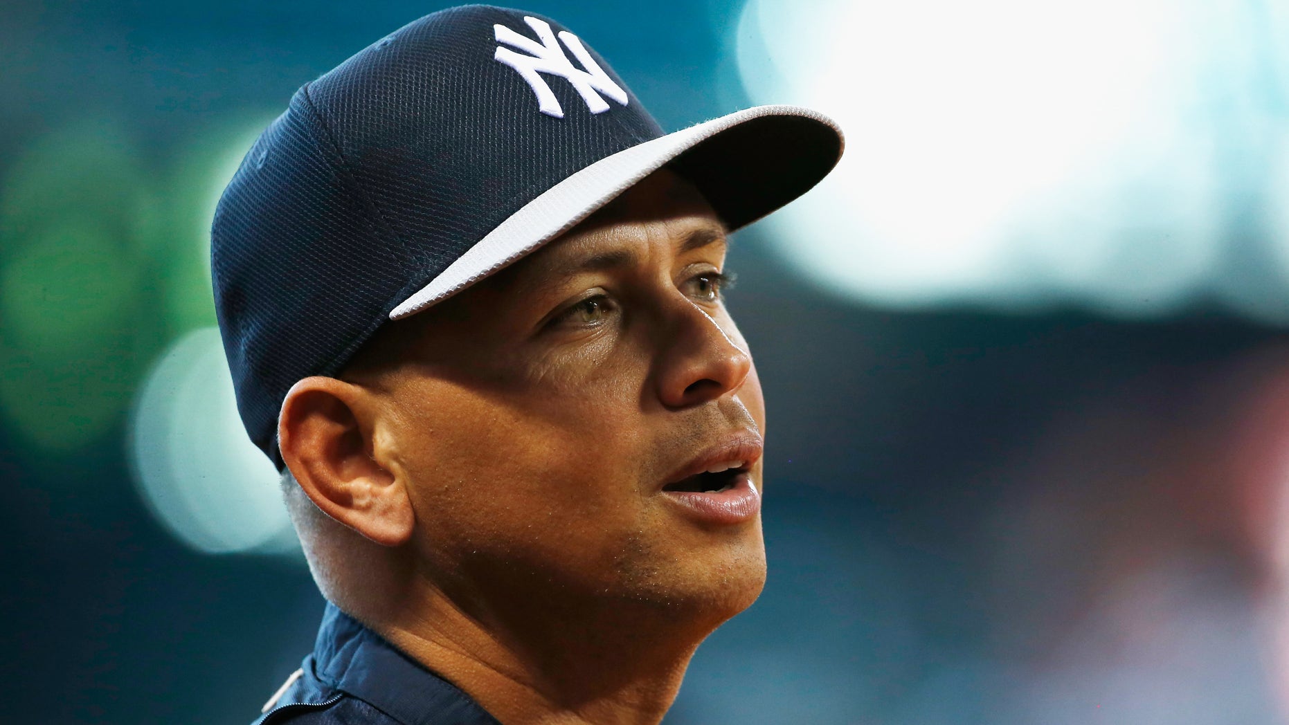 HOUSTON, TX - SEPTEMBER 27: Alex Rodriguez #13 of the New York Yankees works out on the field before the game against the Houston Astros at Minute Maid Park on September 27, 2013 in Houston, Texas. (Photo by Scott Halleran/Getty Images)
