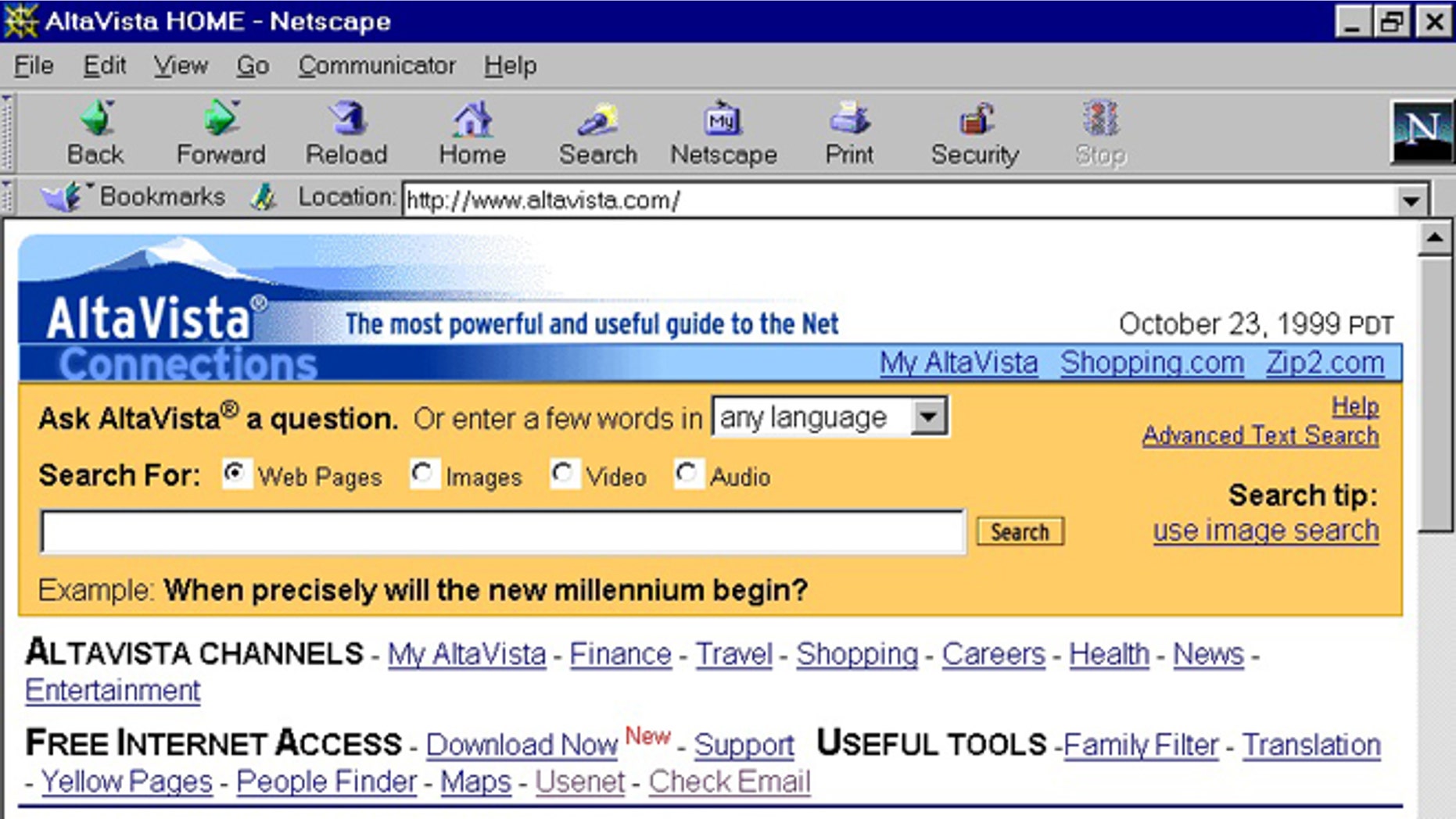 Goodbye, old friend Yahoo puts relic AltaVista to sleep Fox