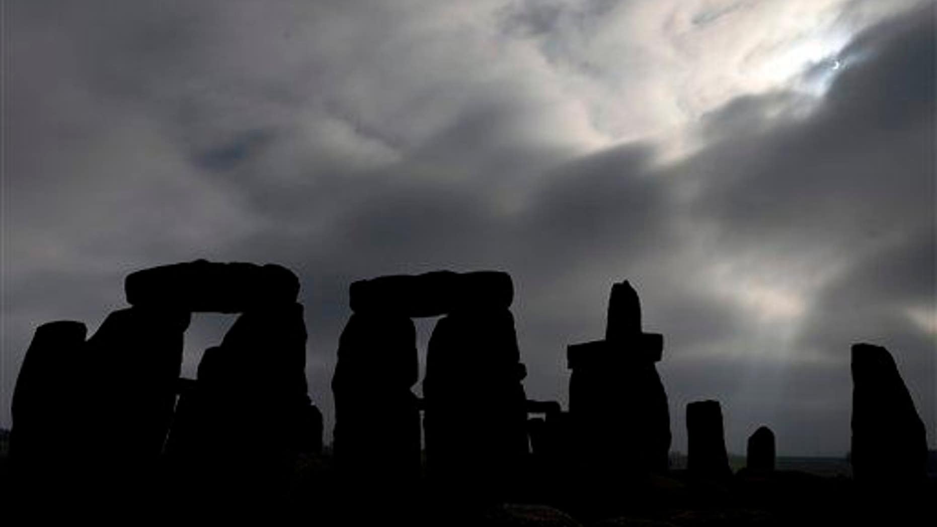 Stonehenge, Salisbury Plain, England is shown on Friday March 20, 2015.