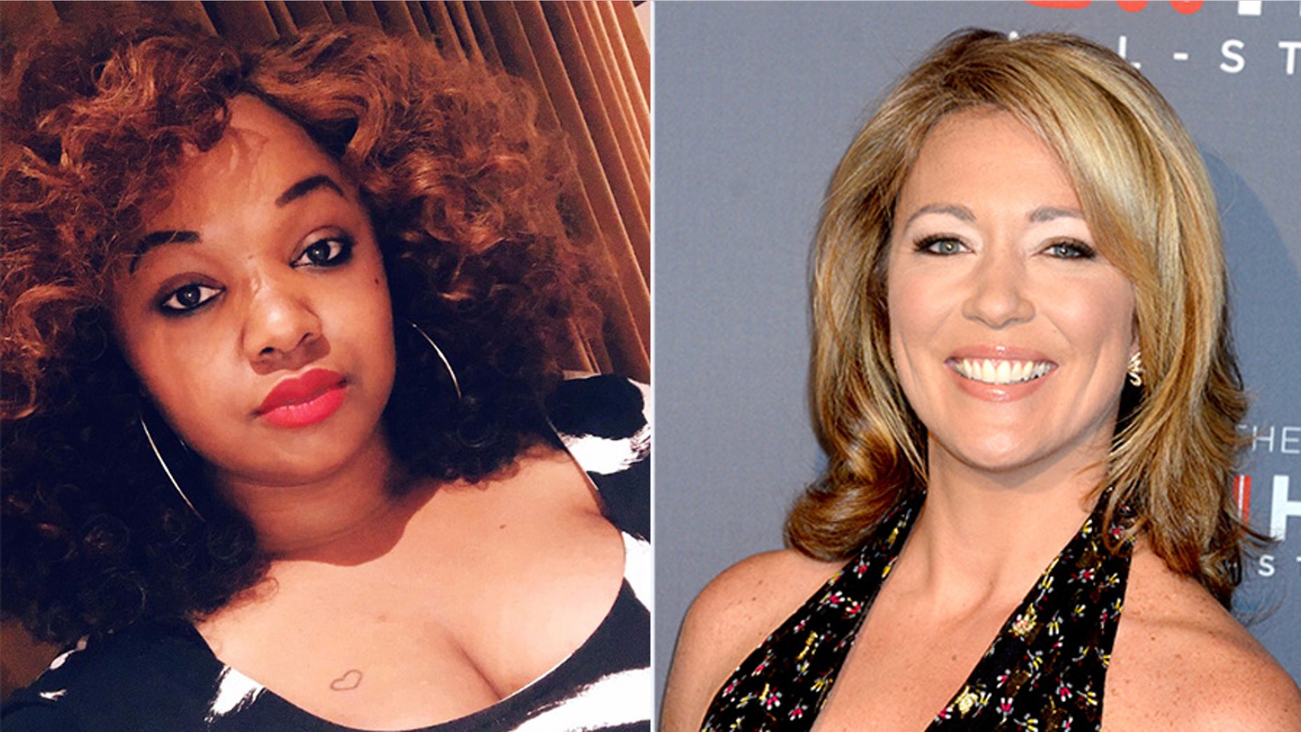 Sarah Huny Young, left, said she will “never hesitate to fiercely protect” her project. which bears a resemblance to a series by CNN star Brooke Baldwin, right.