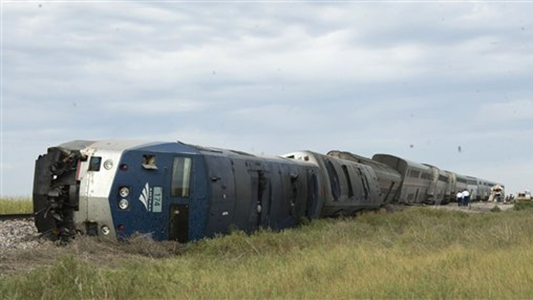 Amtrak Says Train Carrying About 175 Passengers Derailed in Nebraska