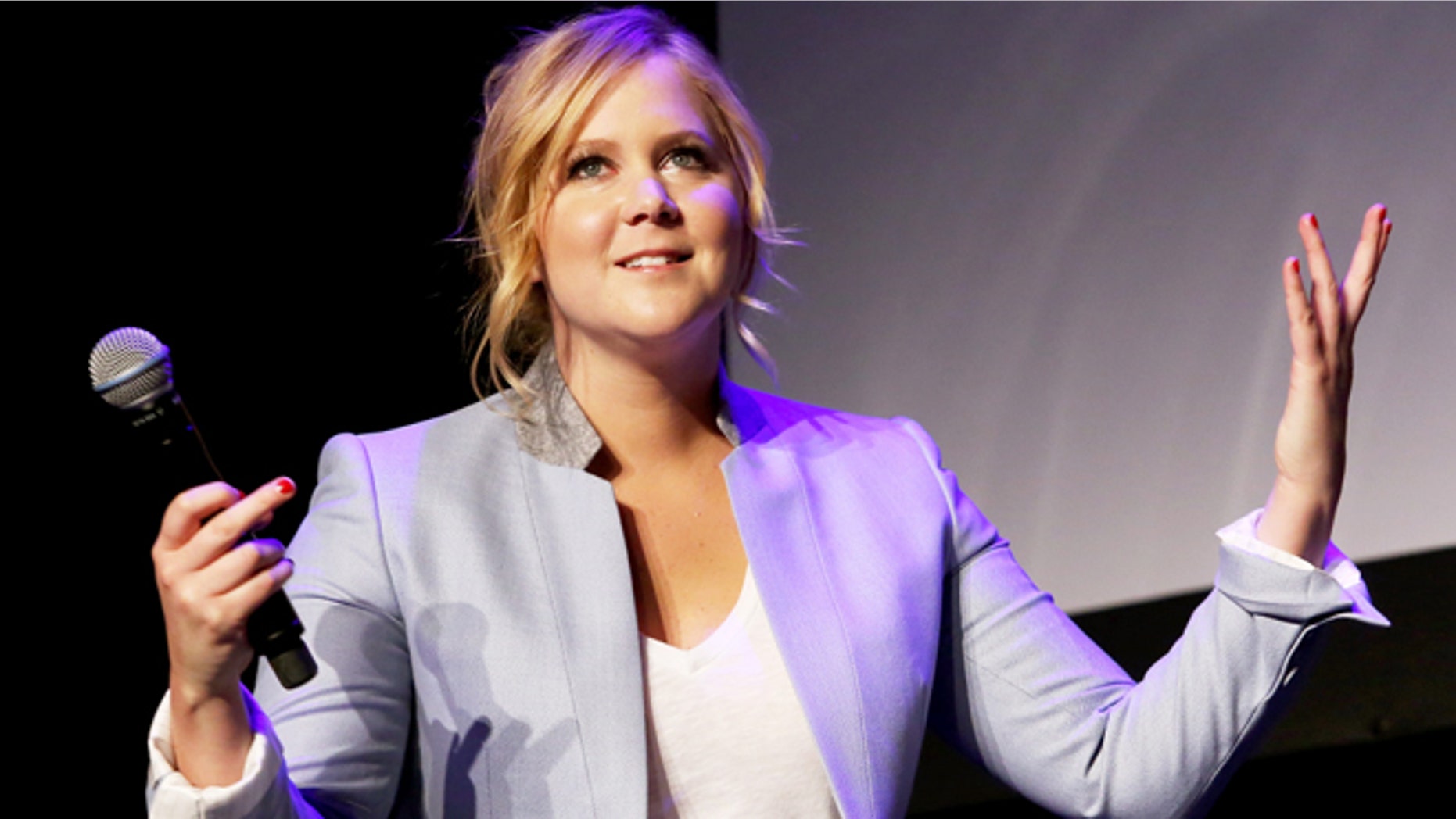 NEW YORK, NY - APRIL 19: Actress Amy Schumer speaks at Tribeca Talks: After the Movie: Inside Amy Schumer during the 2015 Tribeca Film Festival at Spring Studio on April 19, 2015 in New York City. (Photo by Robin Marchant/Getty Images for the 2015 Tribeca Film Festival)