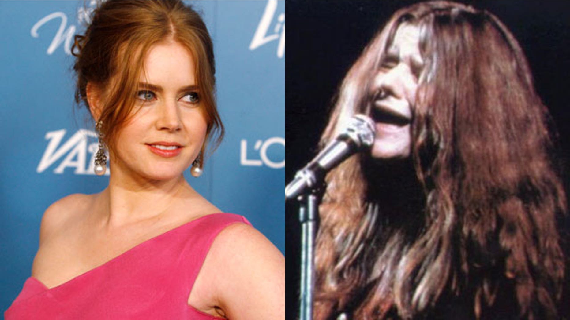 Amy Adams will play late music icon Janis Joplin.