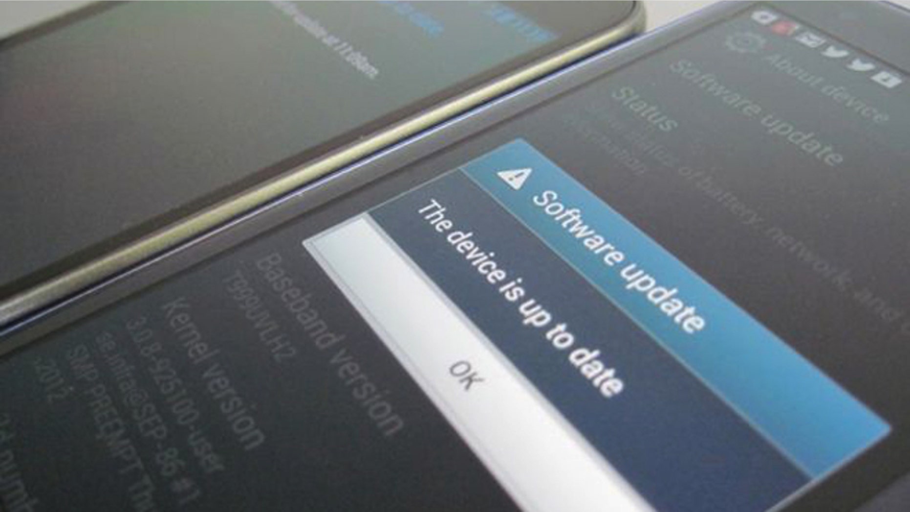 Few Android phones are updated to the newest versions of the software.
