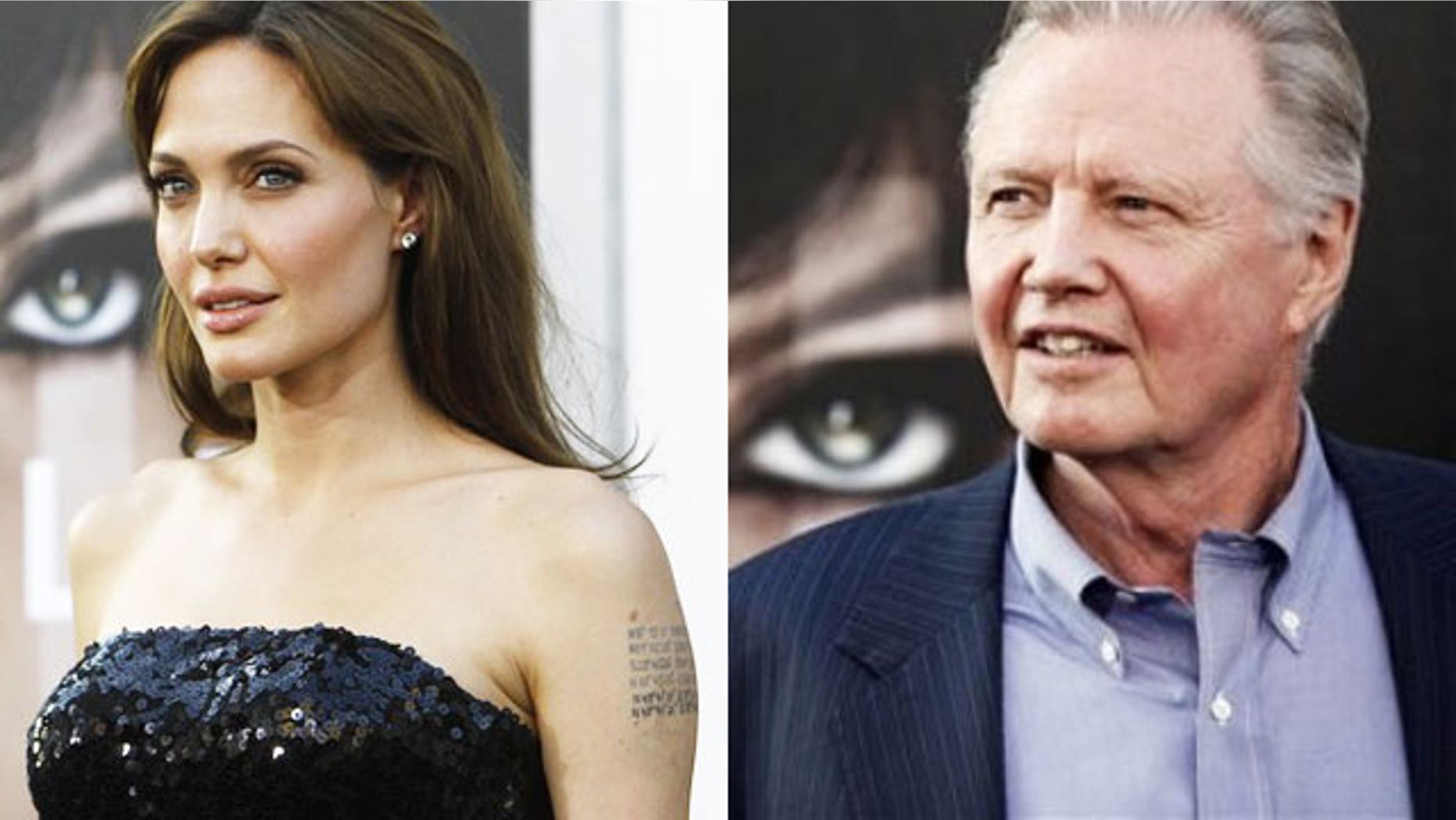 Angelina Jolie and Jon Voight at the Los Angeles premiere of the film 'Salt.' (AP)