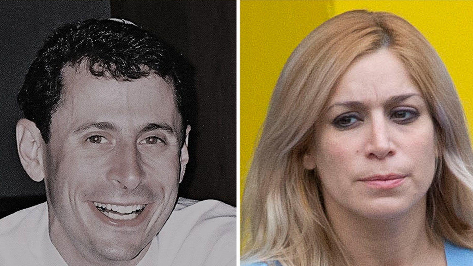 Áurea Vázquez Rijos (right) is slated to go on trial in connection with the murder of her husband, Adam Anhang (left), whose net worth was estimated to be $24 million. Anhang, 32, a Winnipeg, Canada native who made his money in real estate and gaming software, was found beaten and stabbed to death in San Juan, Puerto Rico in September 2005. (Facebook/The Associated Press)
