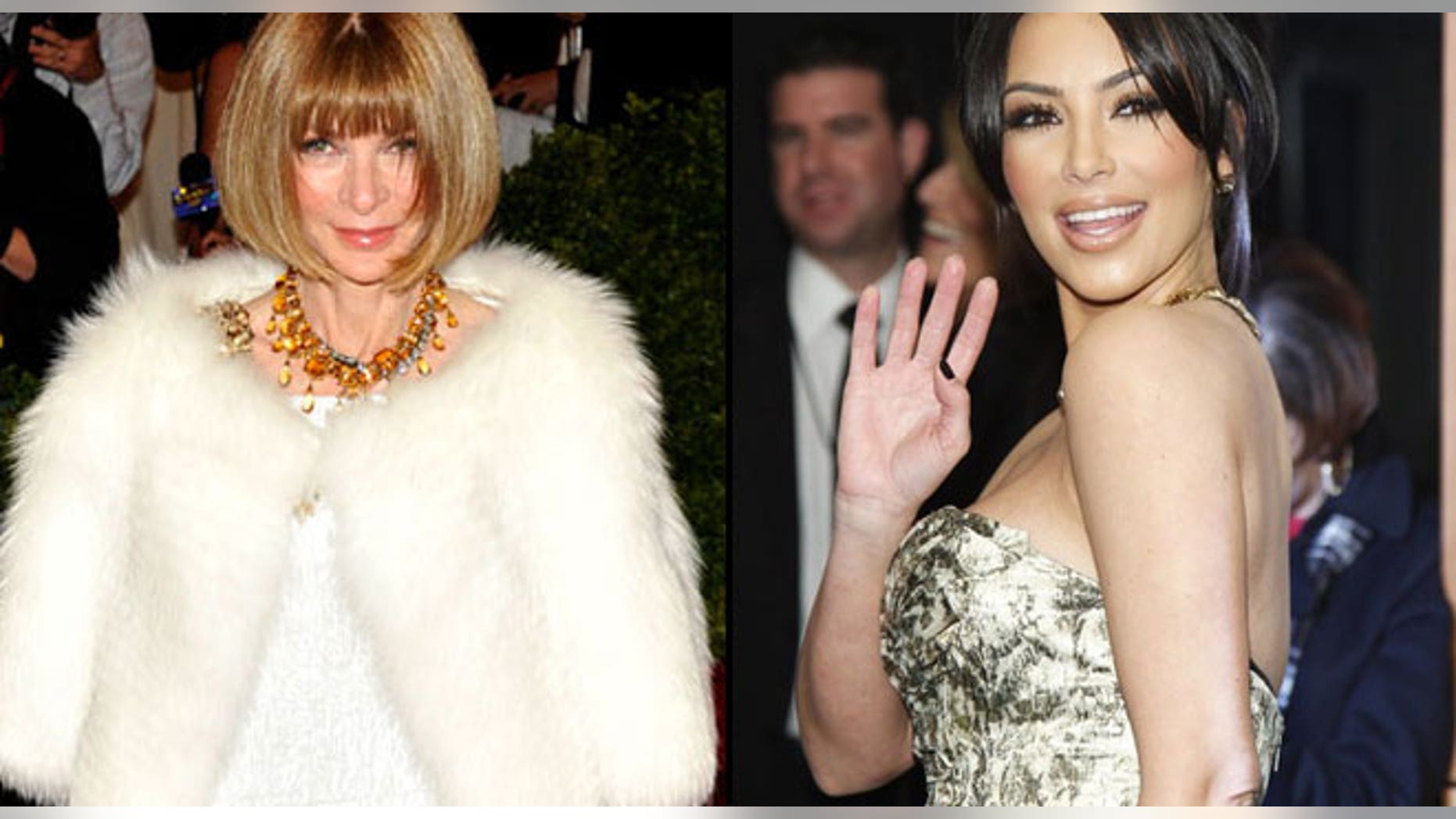 Anna Wintour is reportedly not a fan of Kim Kardashian.